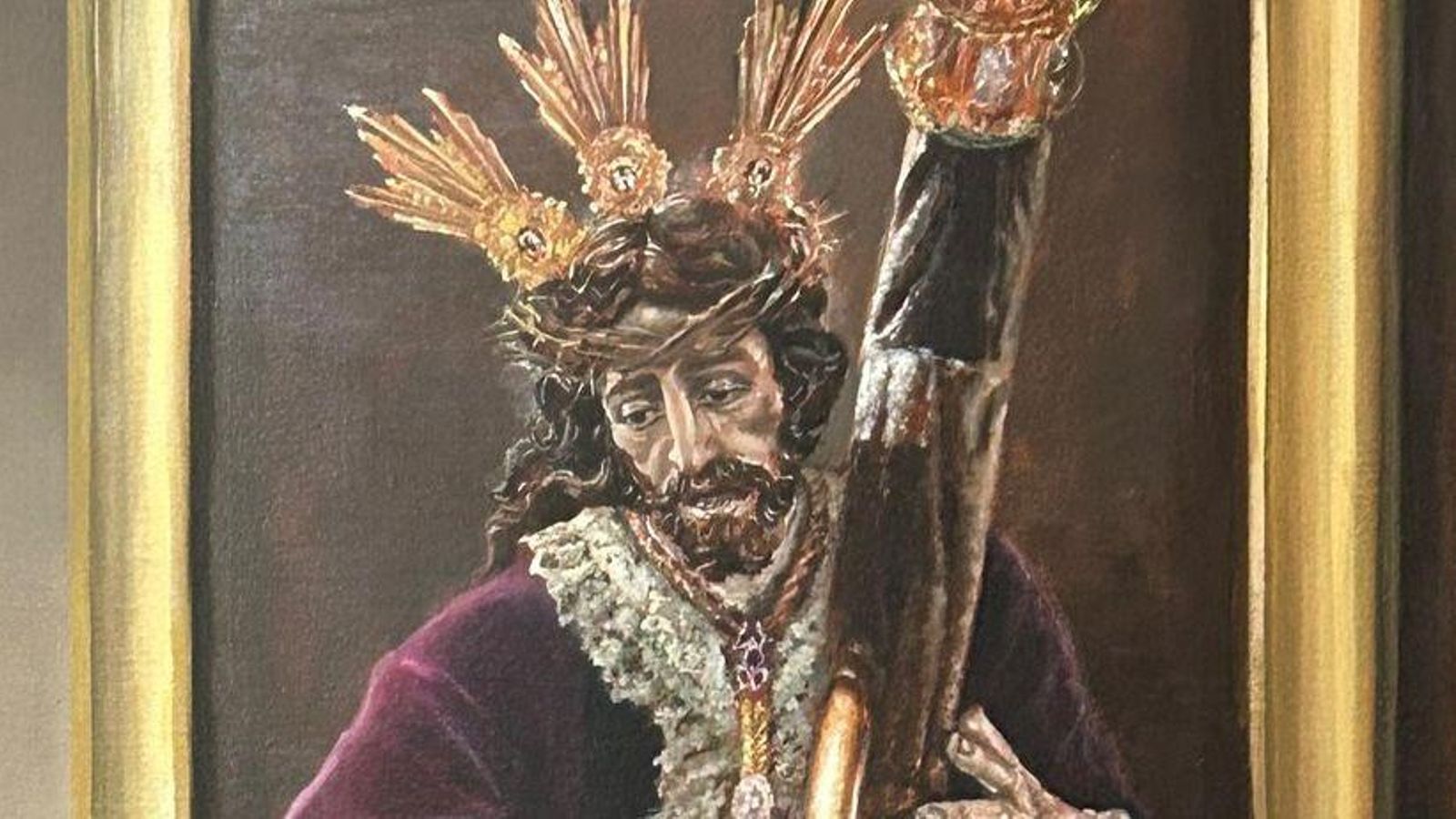 Nuestro Padre Jesús Nazareno en el Cartel Semana Santa Realejo 2025