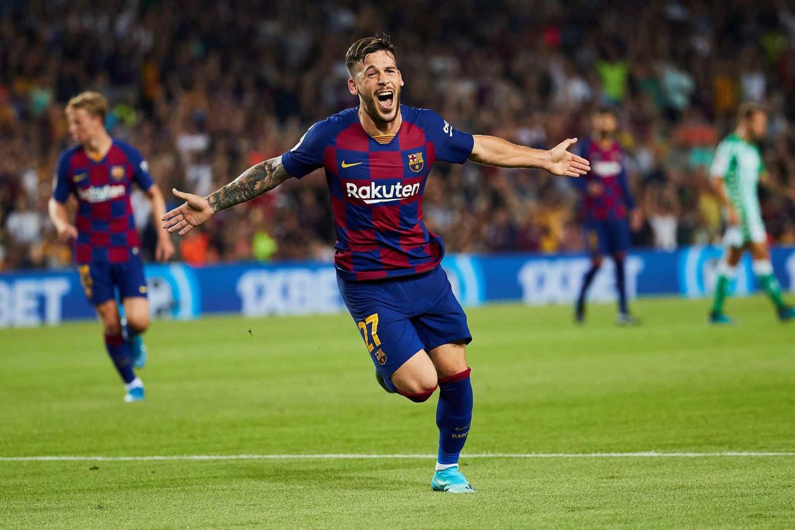 Las imágenes del Barcelona-Betis