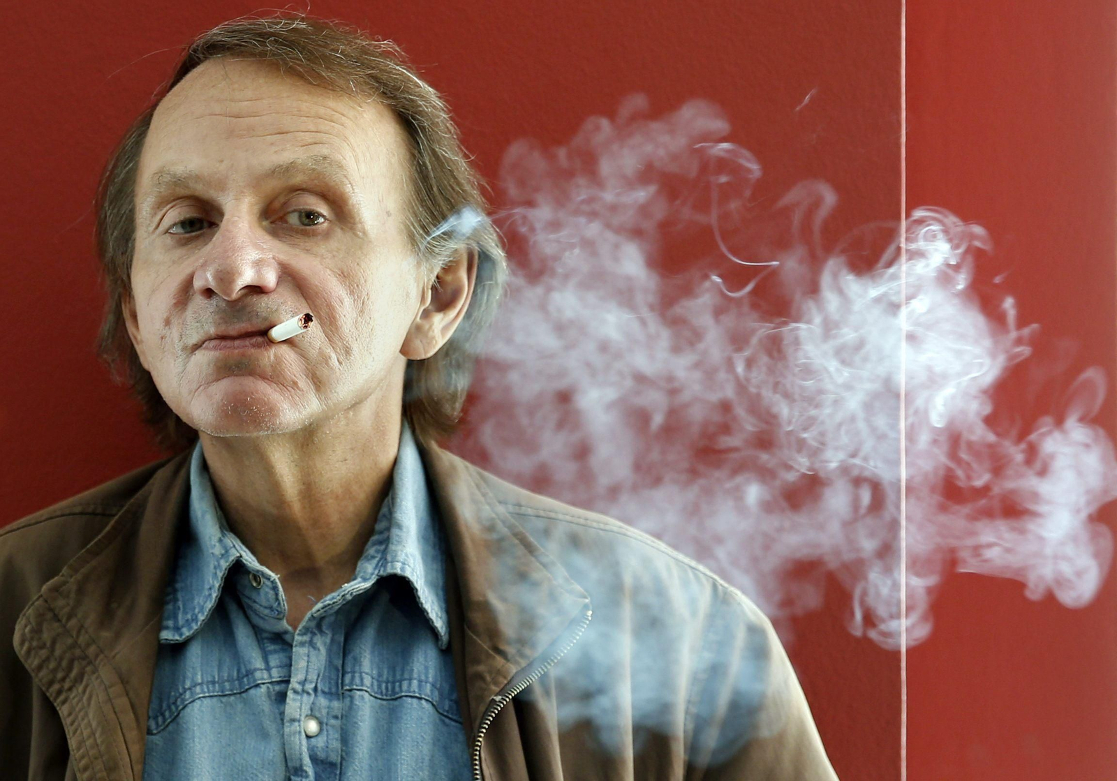 El escritor francés Michel Houellebecq (Saint-Pierre, isla de La Reunión, 1956).