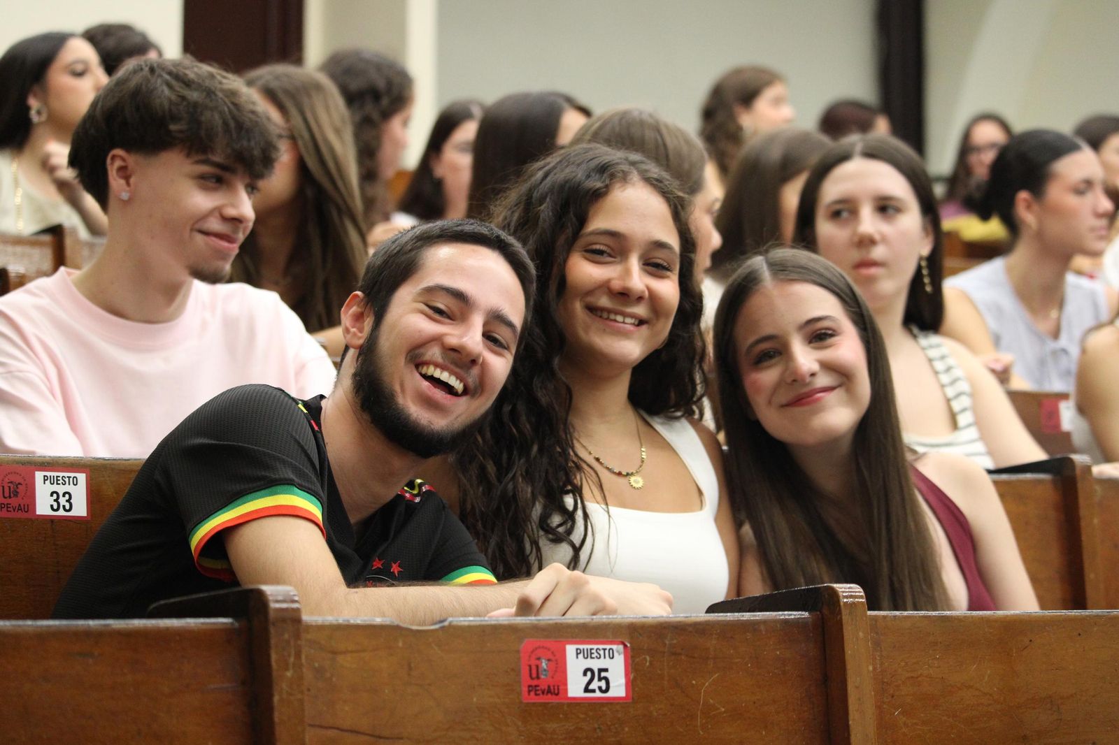 Recibimiento a los nuevos estudiantes de la US.