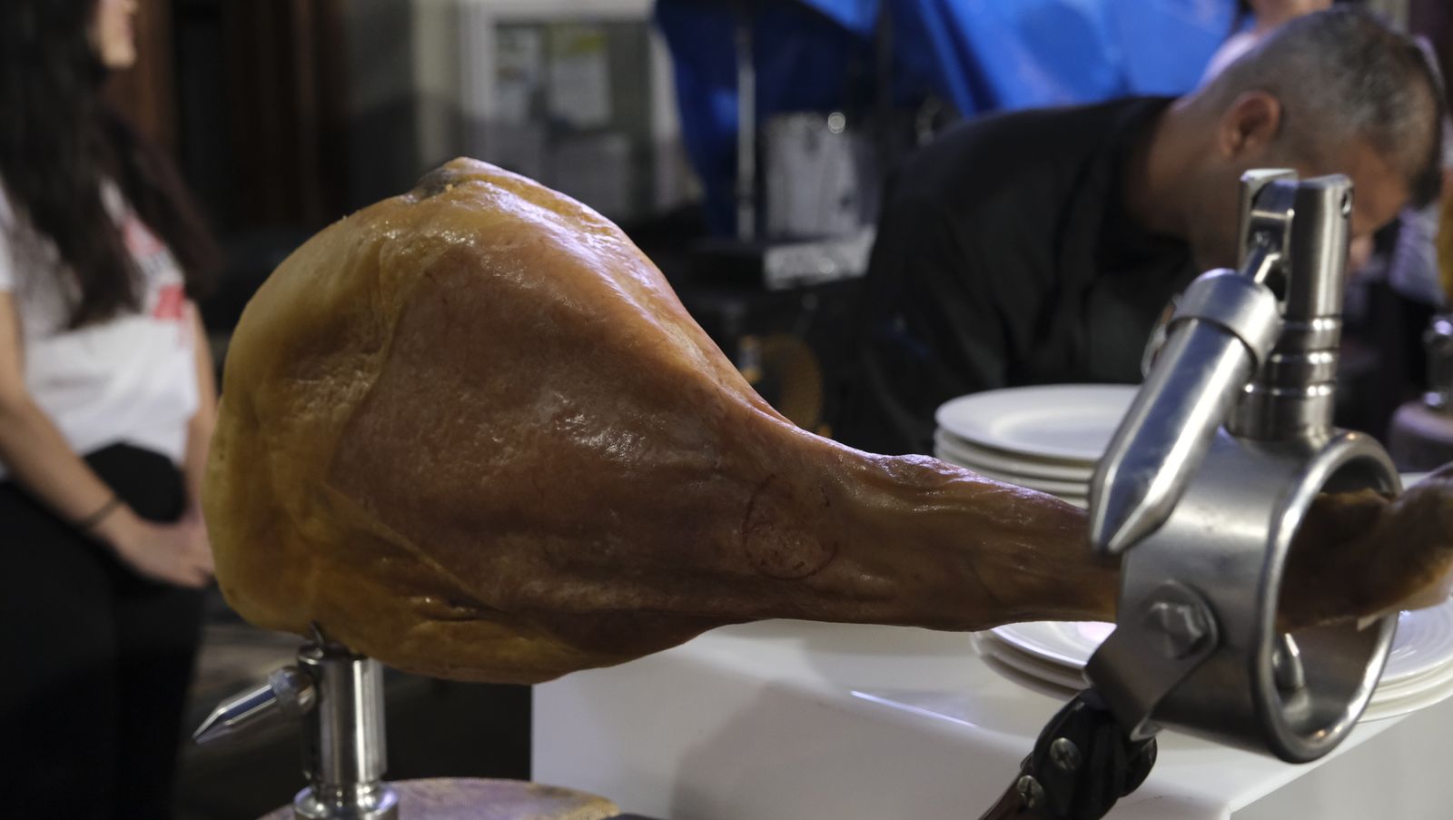 Imágenes del Concurso Nacional de Cortadores de Jamón de Serón