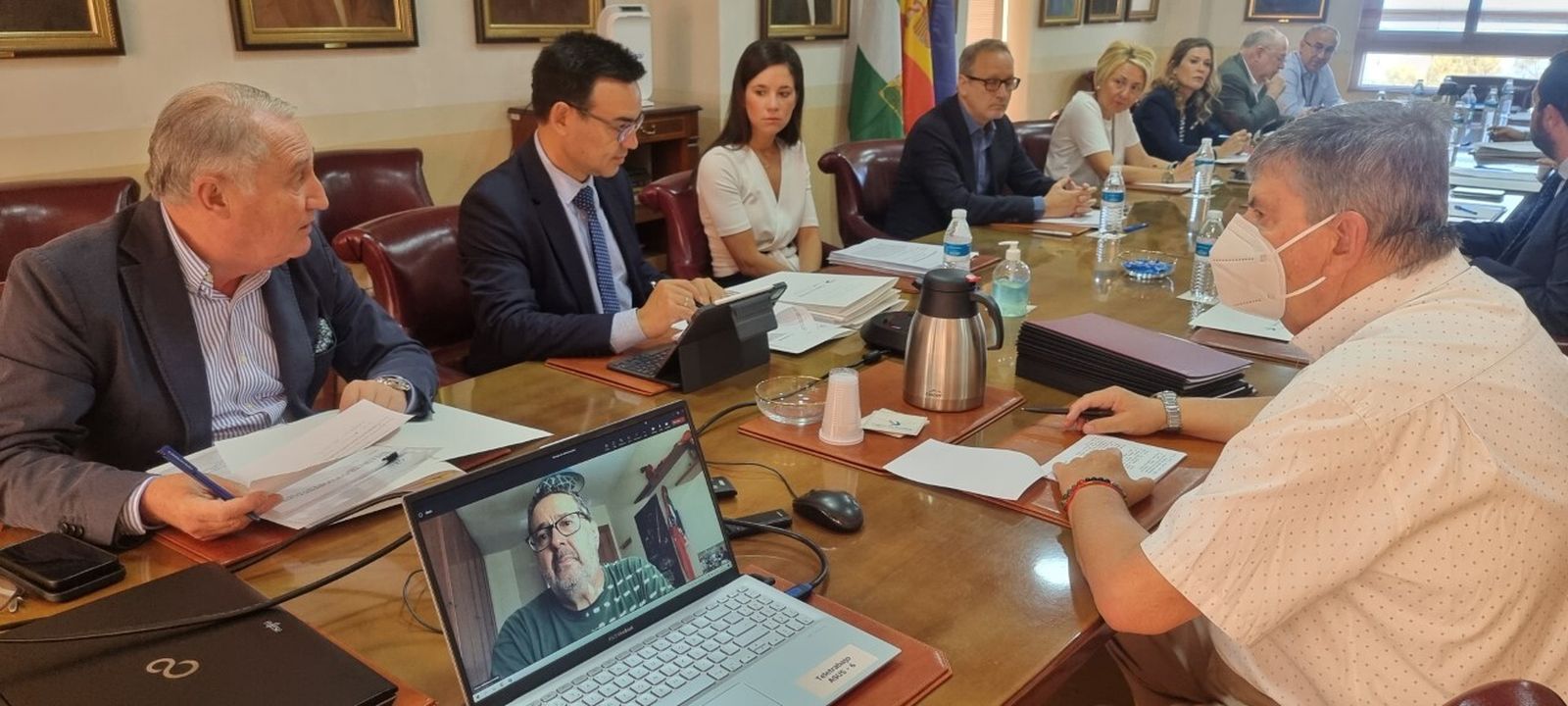 Reunión del consejo de administración de la Autoridad Portuaria de Almería