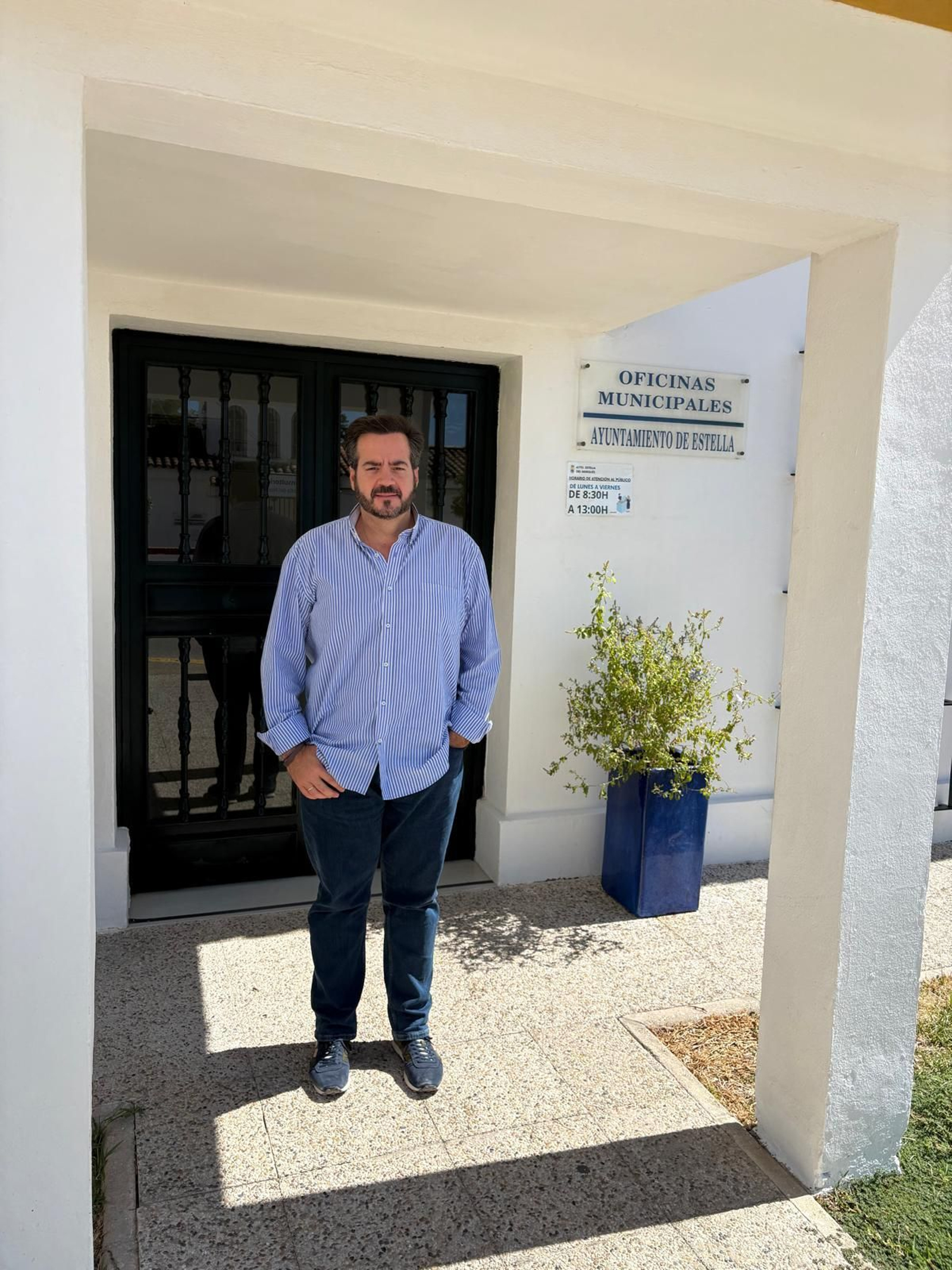 Una imagen del alcalde Ricardo Sánchez.