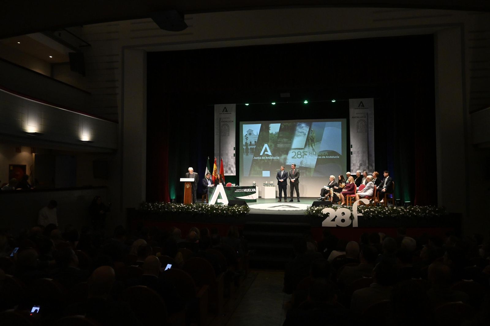 Premios de las Banderas de Andalucía en Huelva, en imágenes