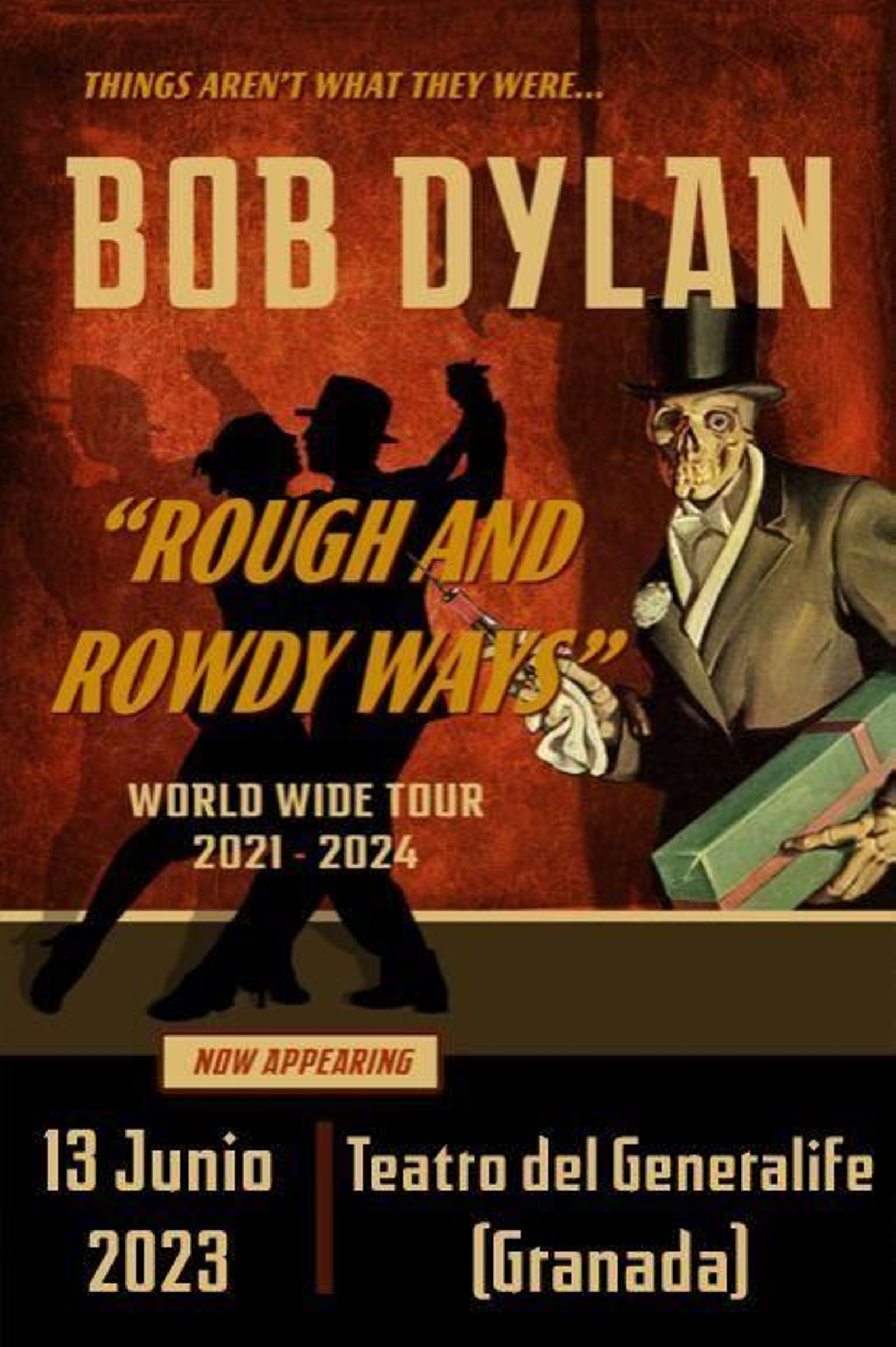 Concierto de Bob Dylan: 13.6.23