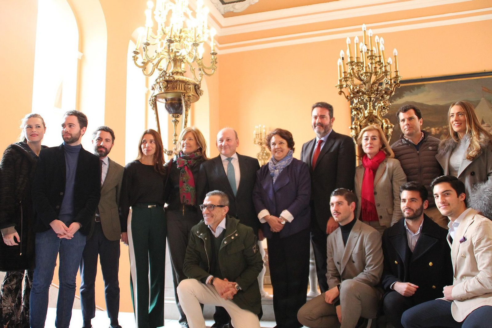 Presentación de la campaña 'Sevilla se viste de Moda', en el Ayuntamiento de Sevilla.