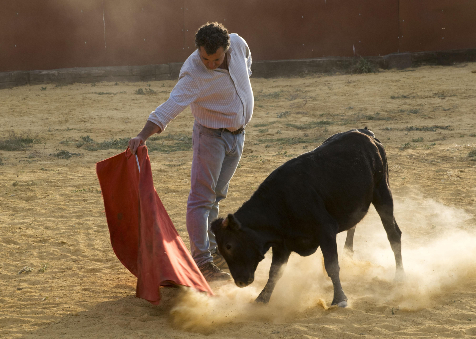 Finito de Córdoba, en un tentadero en la Sierra, en imágenes