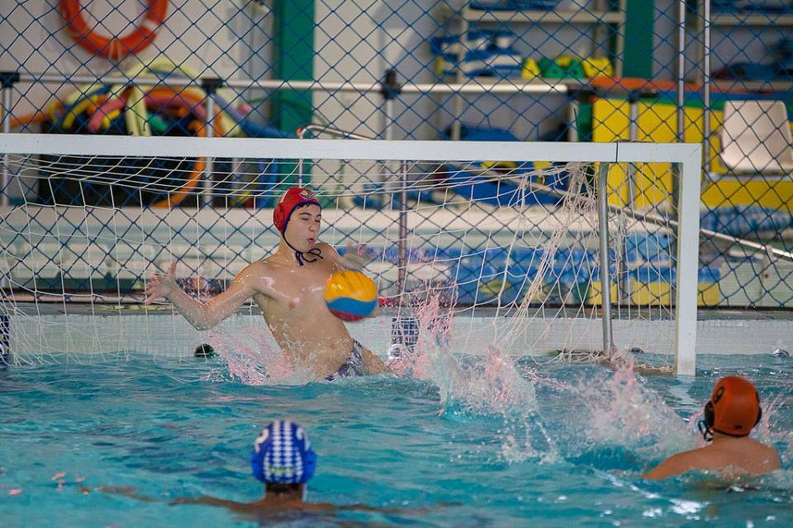 Jesús Tenorio, en acción en un partido del DKV Jerez.