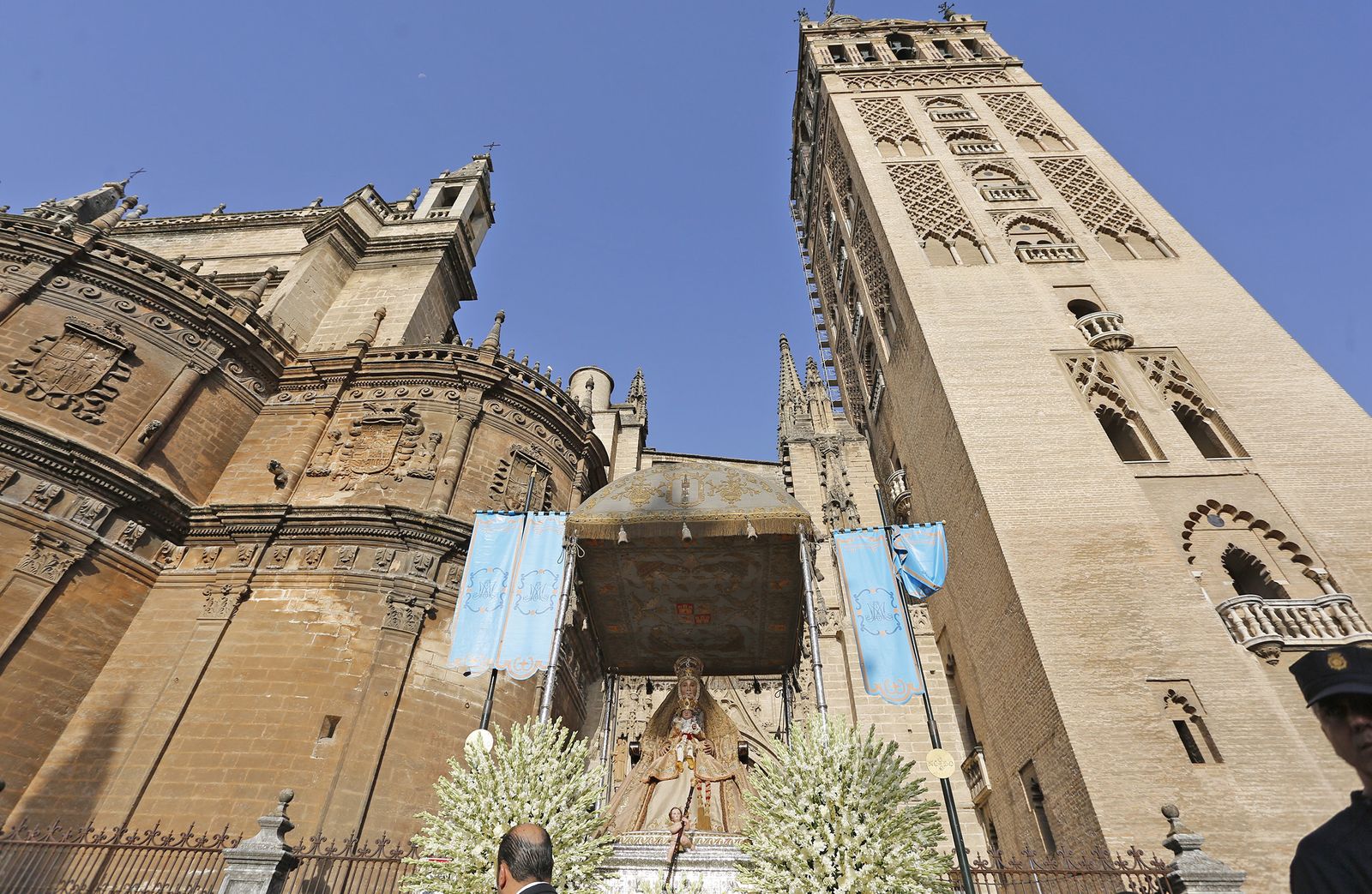 Las procesión de la Virgen de los Reyes