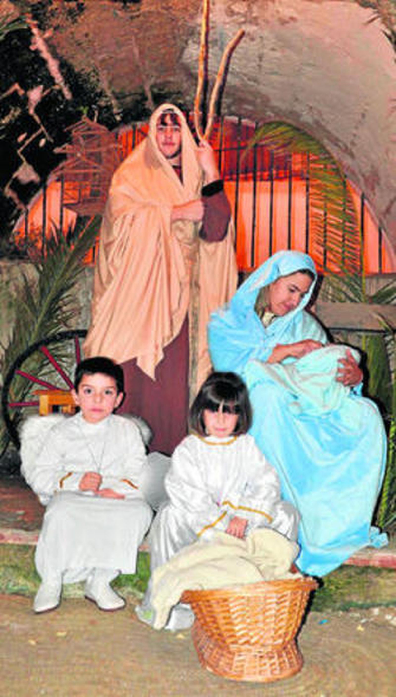 Una de las escenas que se representaron el pasado año en Vejer.