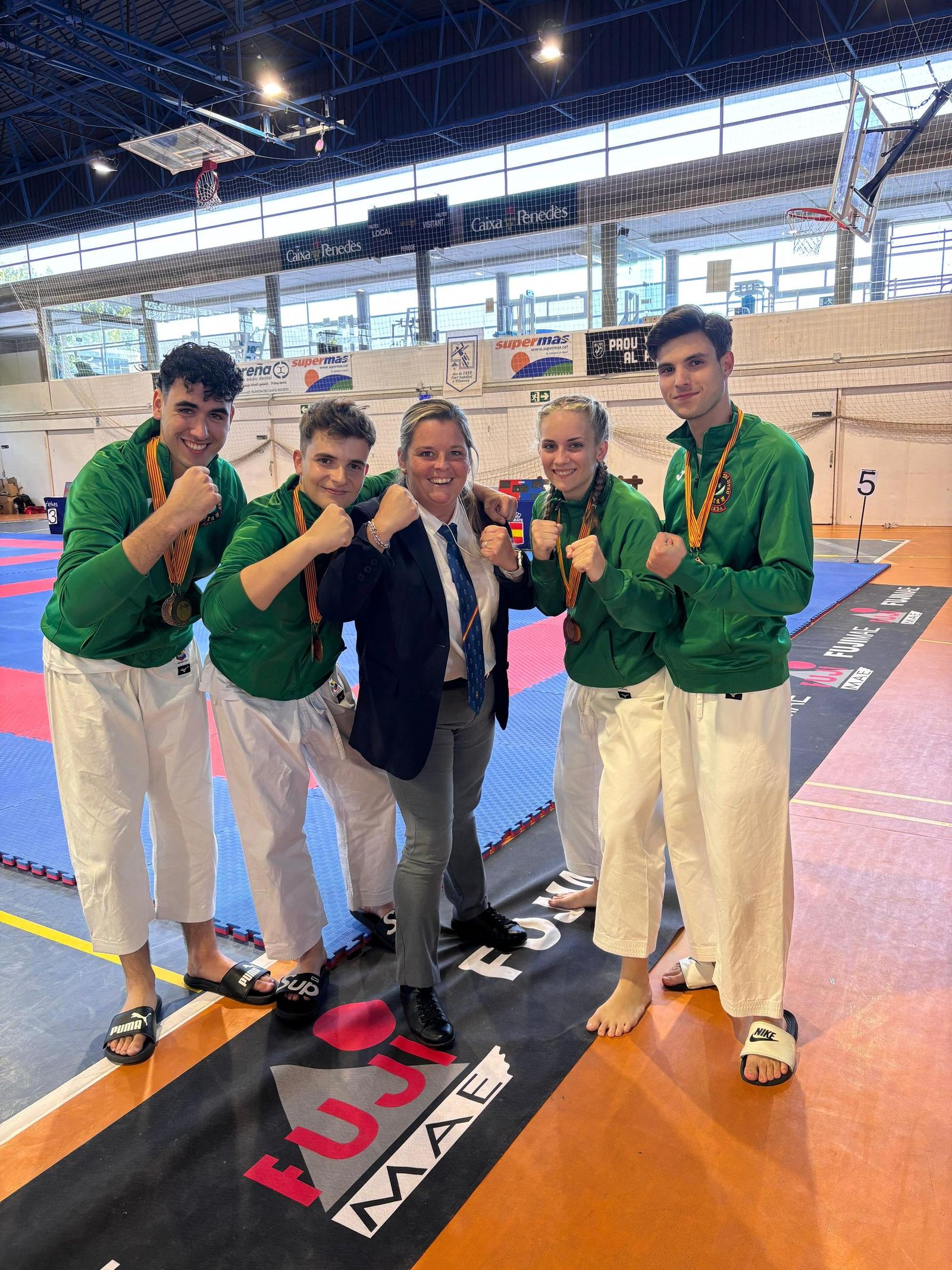 Las mejores imágenes de la Escuela de Nihon Tai-Jitsu del Club Nazaret en el Campeonato de España