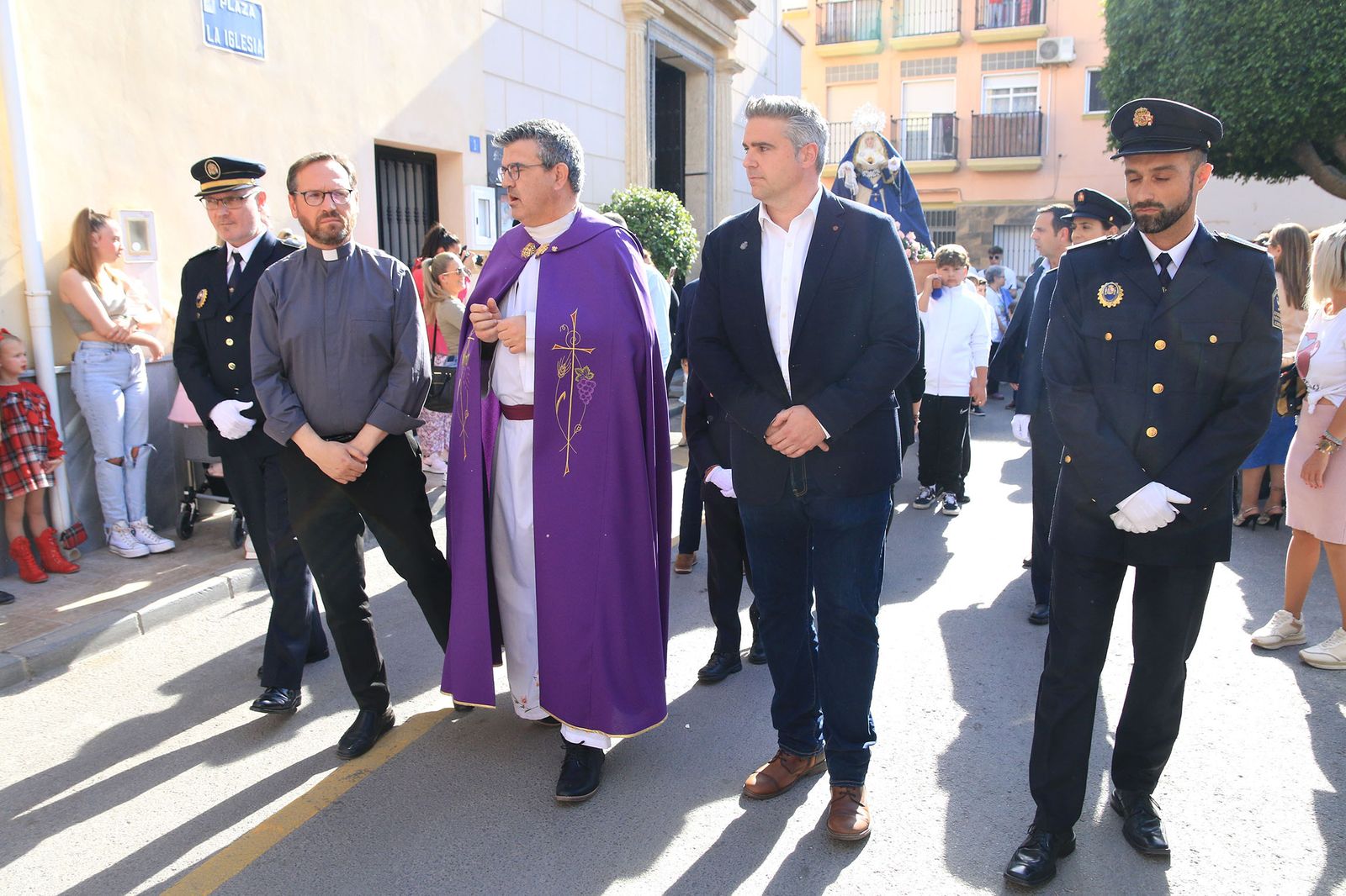 La procesión infantil de La Estrella de Viator