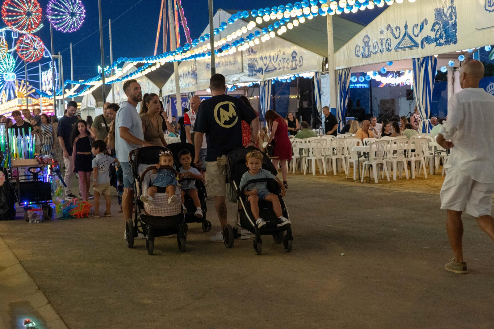 Colombinas 2025: Imágenes del ambiente el sábado 2 de agosto en las Fiestas Colombinas