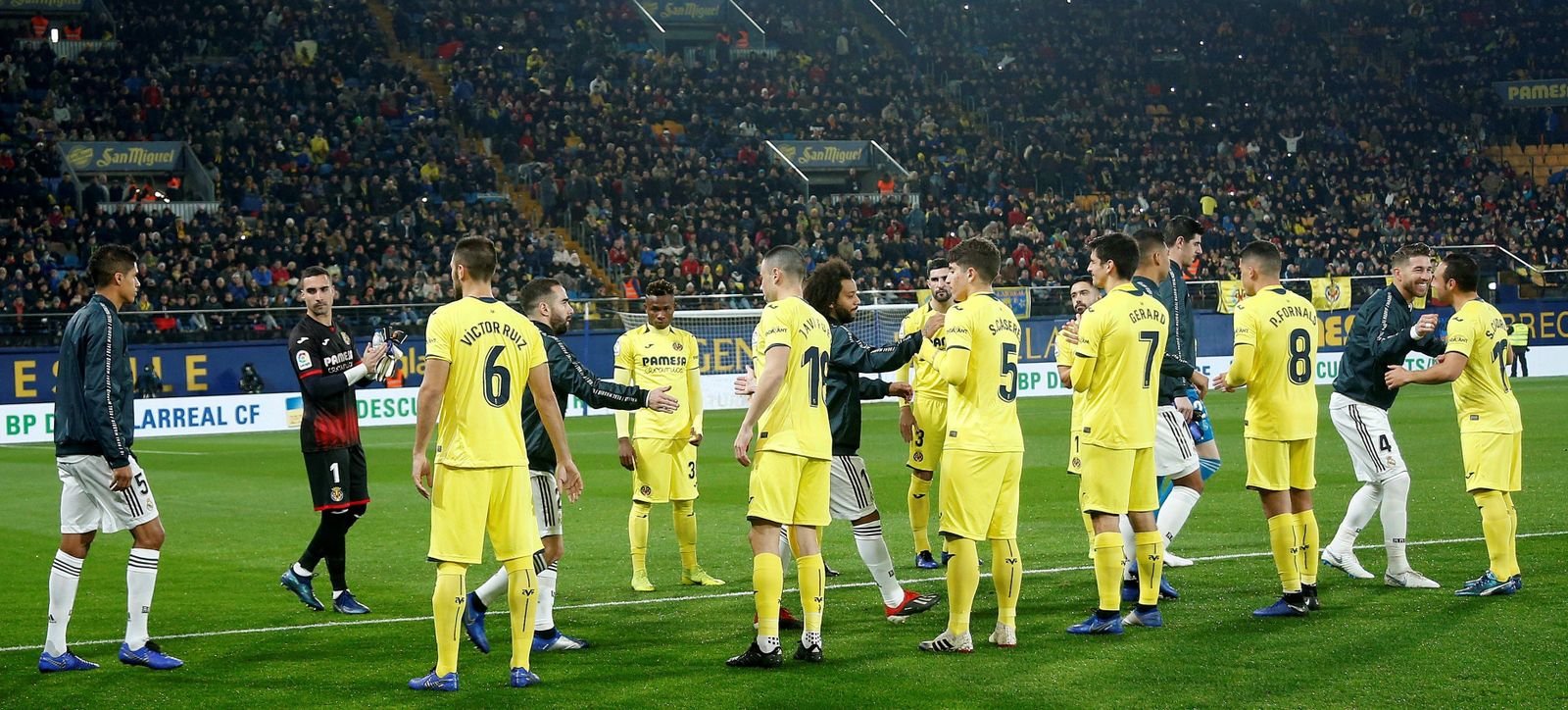 El Villarreal-Real Madrid, en imágenes
