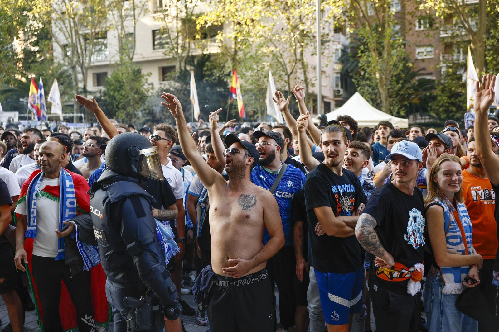 Las mejores fotos del Real Madrid - Olympique