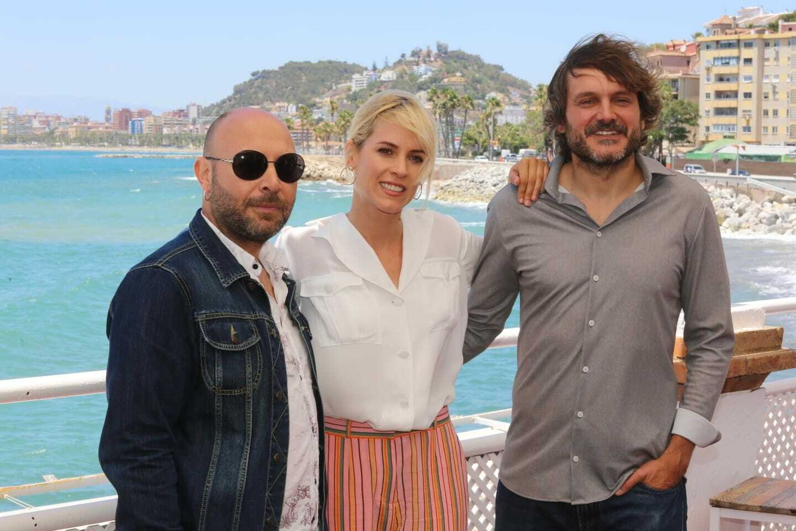 Las fotos del rodaje de la serie 'Malaka' en los Baños del Camen