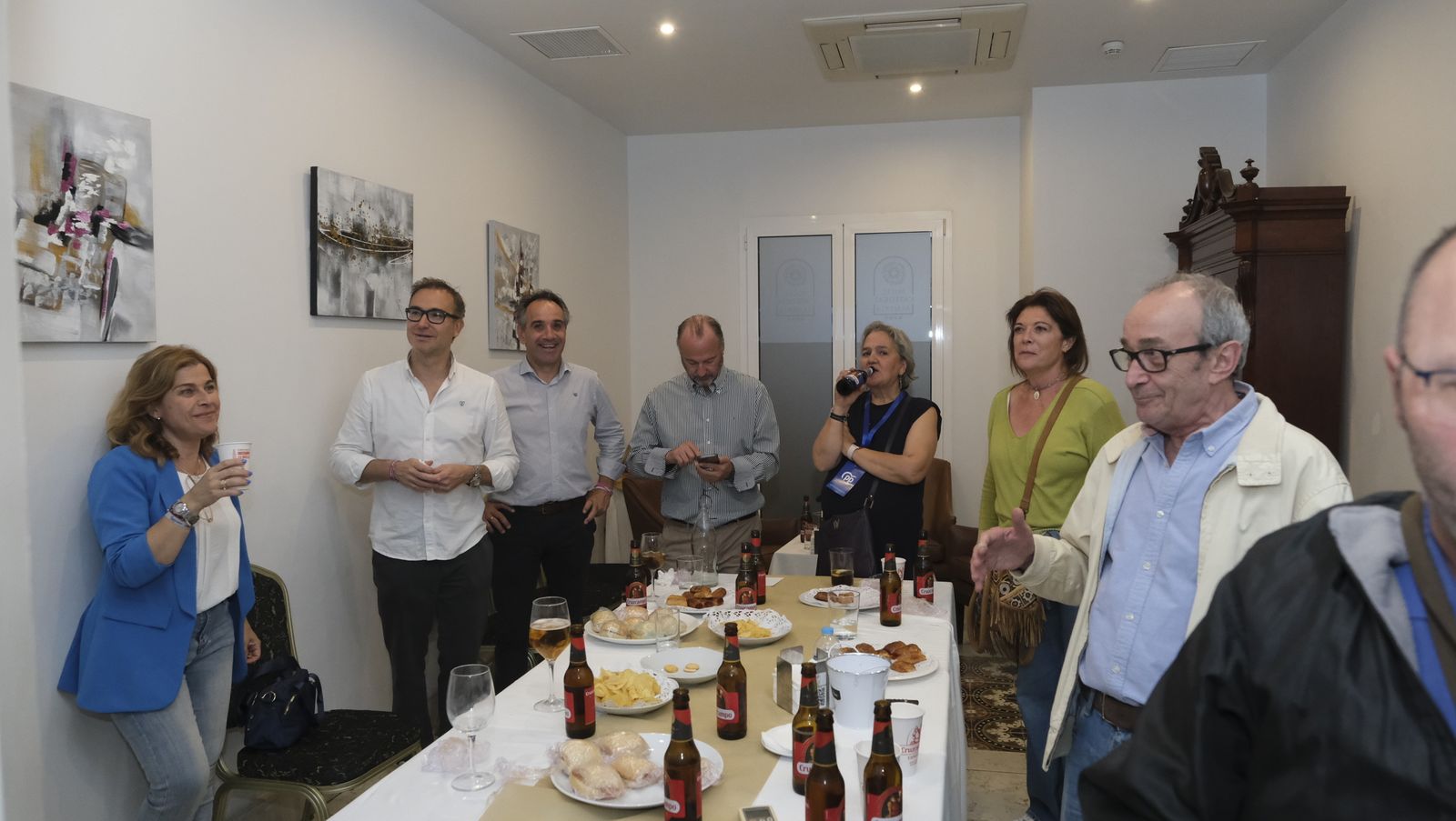 Imágenes de la noche de Elecciones Municipales 2023, en Almería