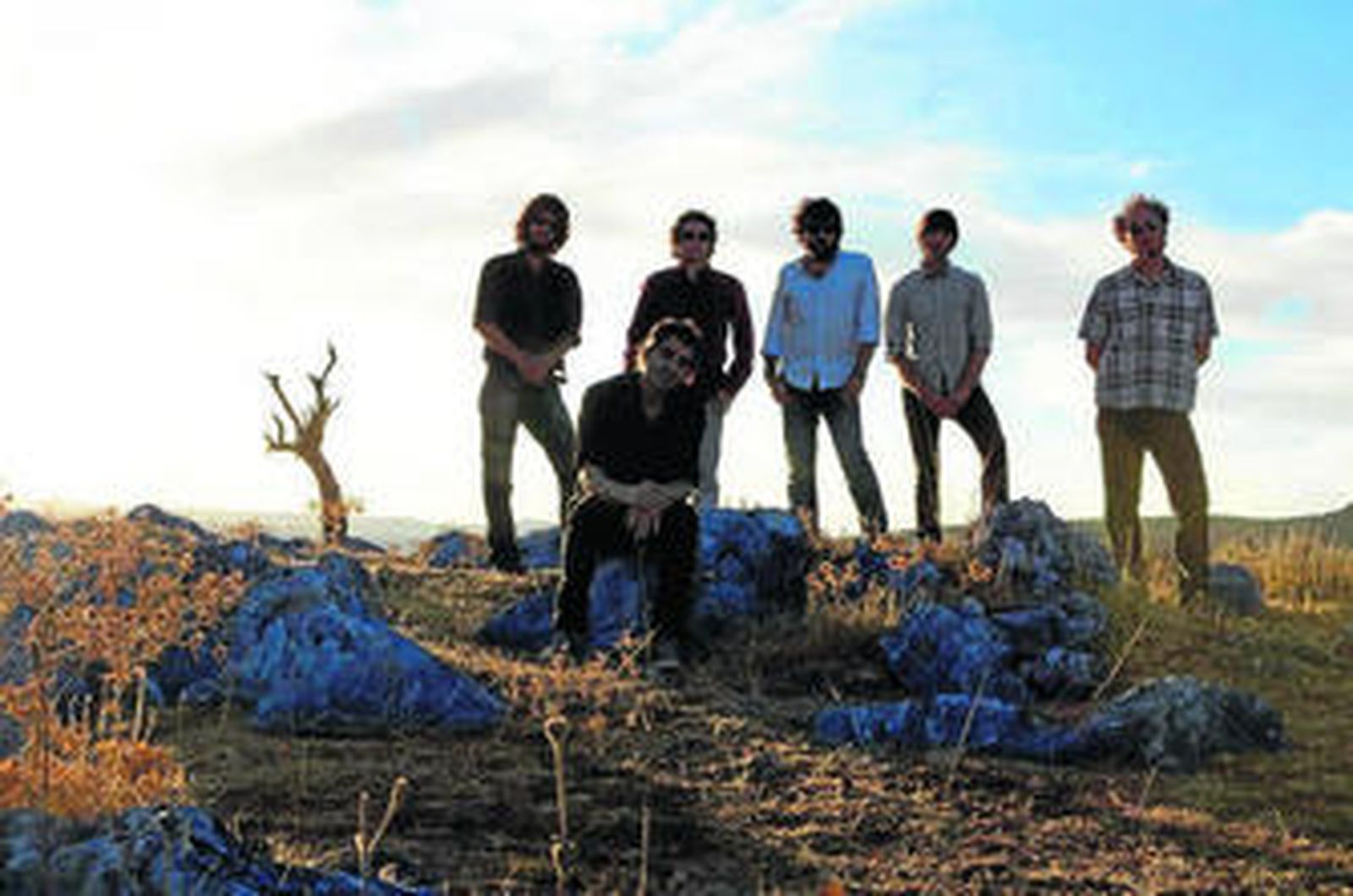 Grupo de Expertos Solynieve, una de las bandas que actúan en el ciclo este mediodía.