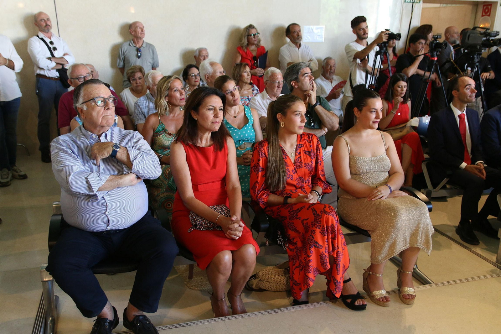 Las imágenes del homenaje a 'Los Coloraos'