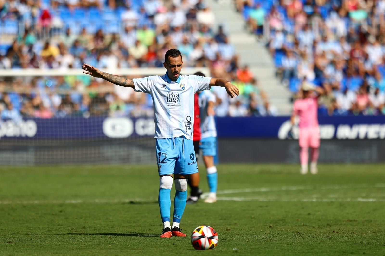 El Málaga CF-Melilla, en fotos