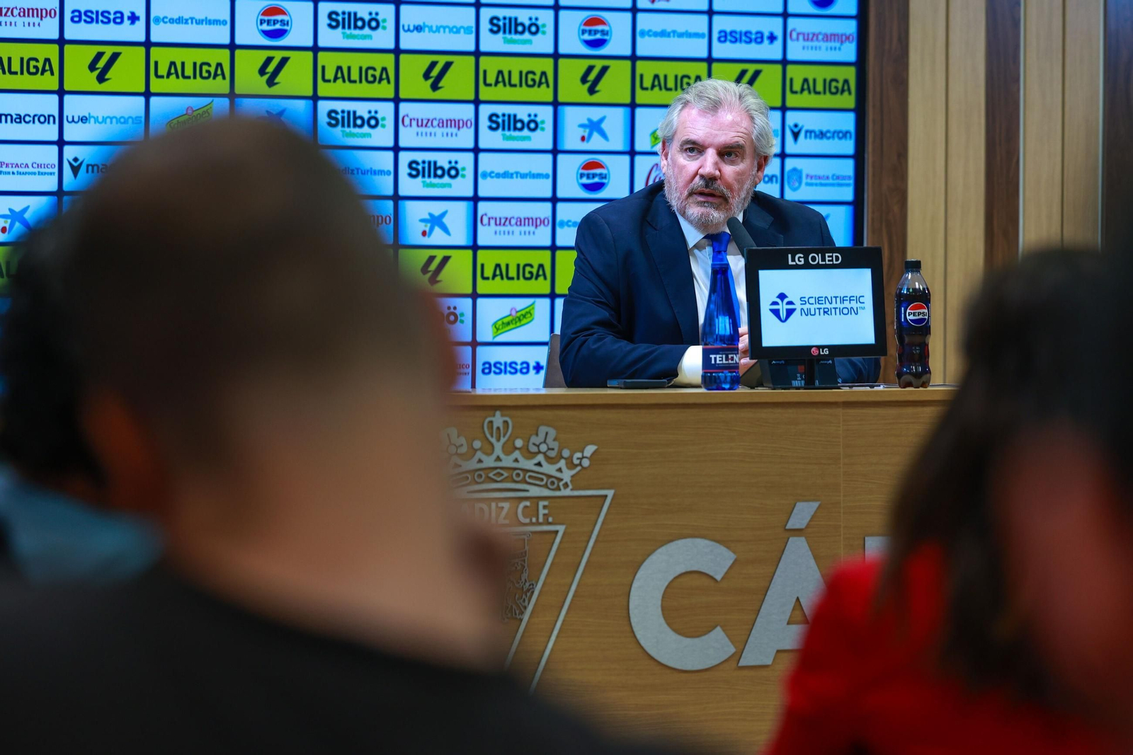 El presidente del Cádiz CF Manuel Vizcaíno.