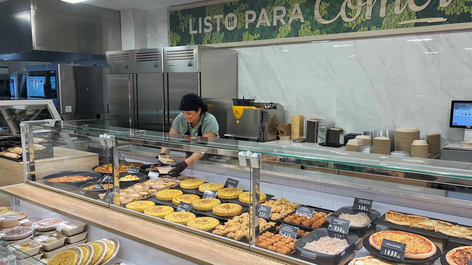 La nueva sección  'Listo para Comer' que incorporan los supermercados de Mercadona.