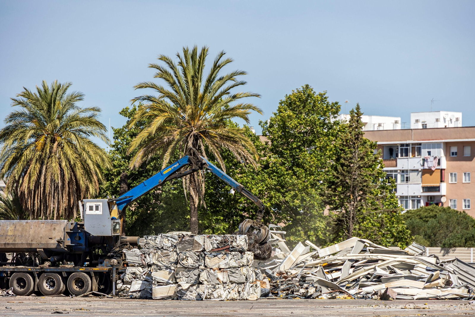 Así están los terrenos de la antigua de Delphi