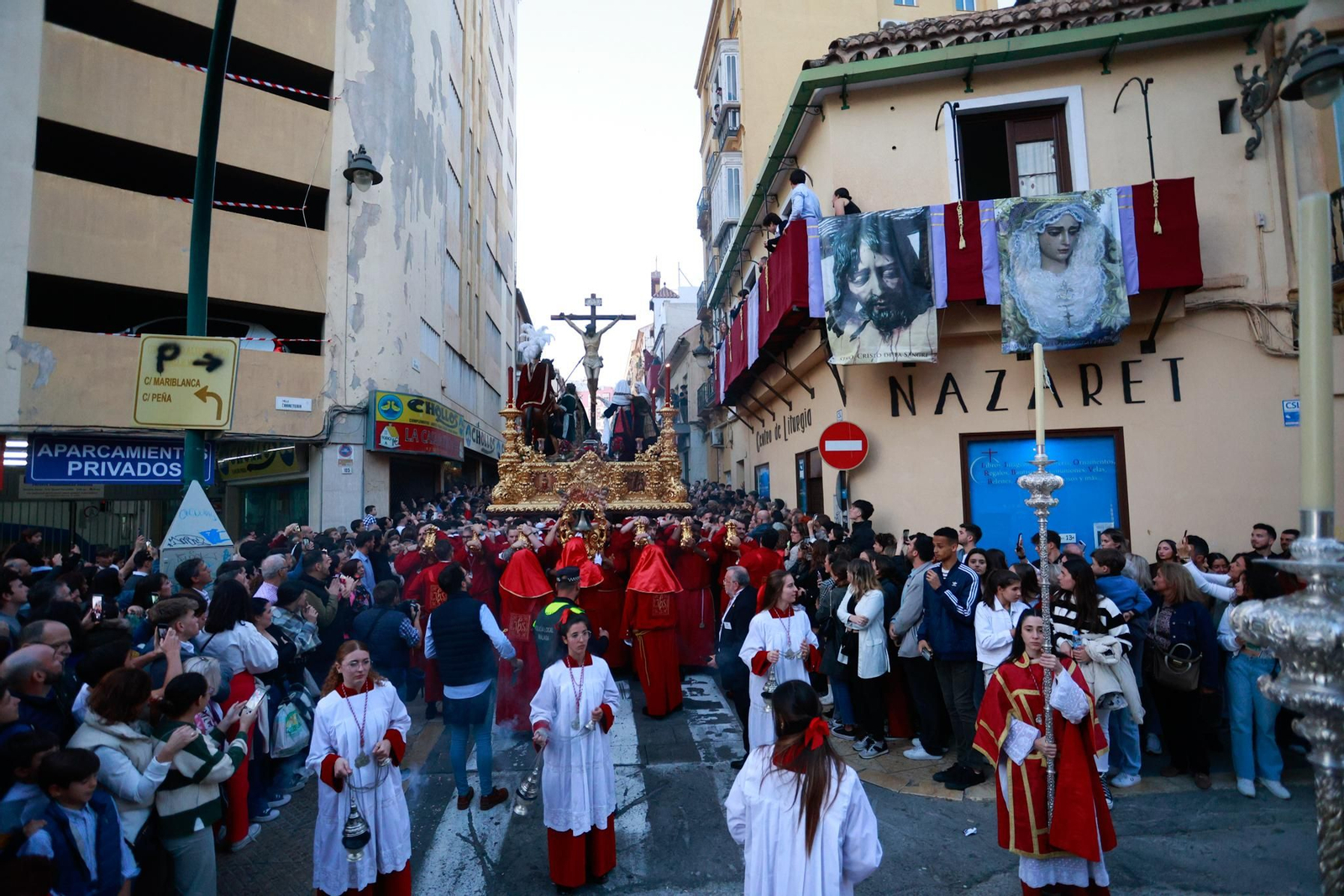 Fotos de La Sangre este Miércoles Santo en Málaga Fotos de La Sangre este Miércoles Santo en Málaga