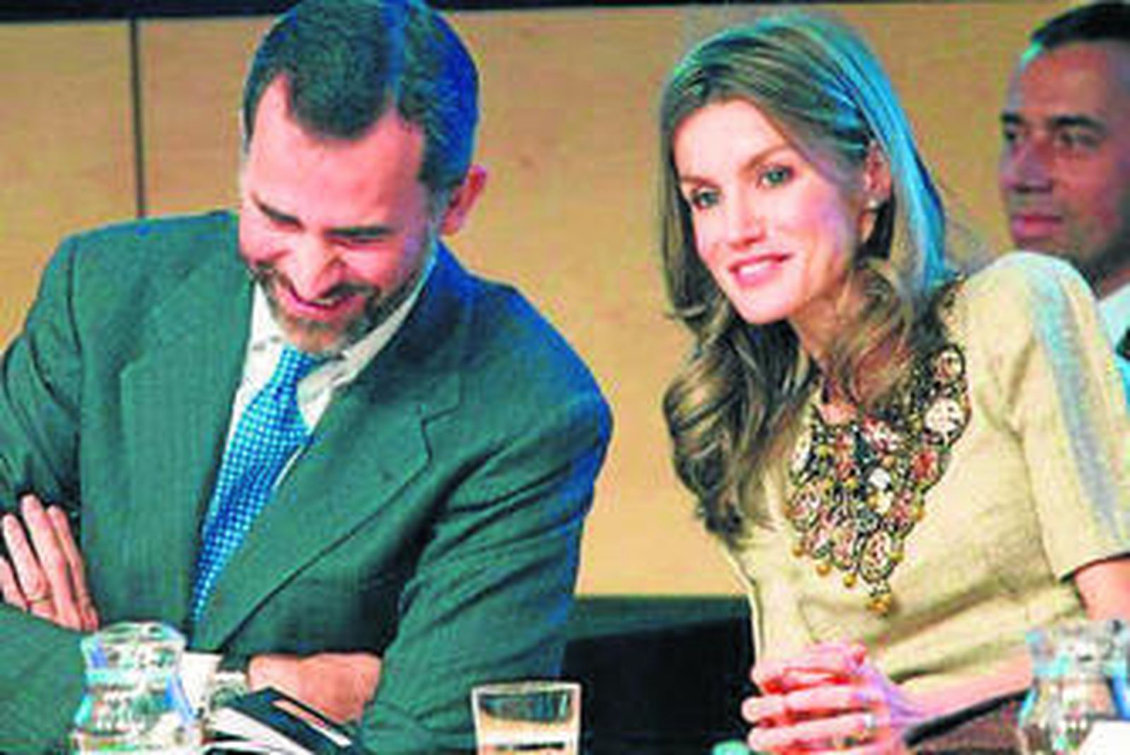 Los Príncipes de Asturias en su última visita a Jerez.