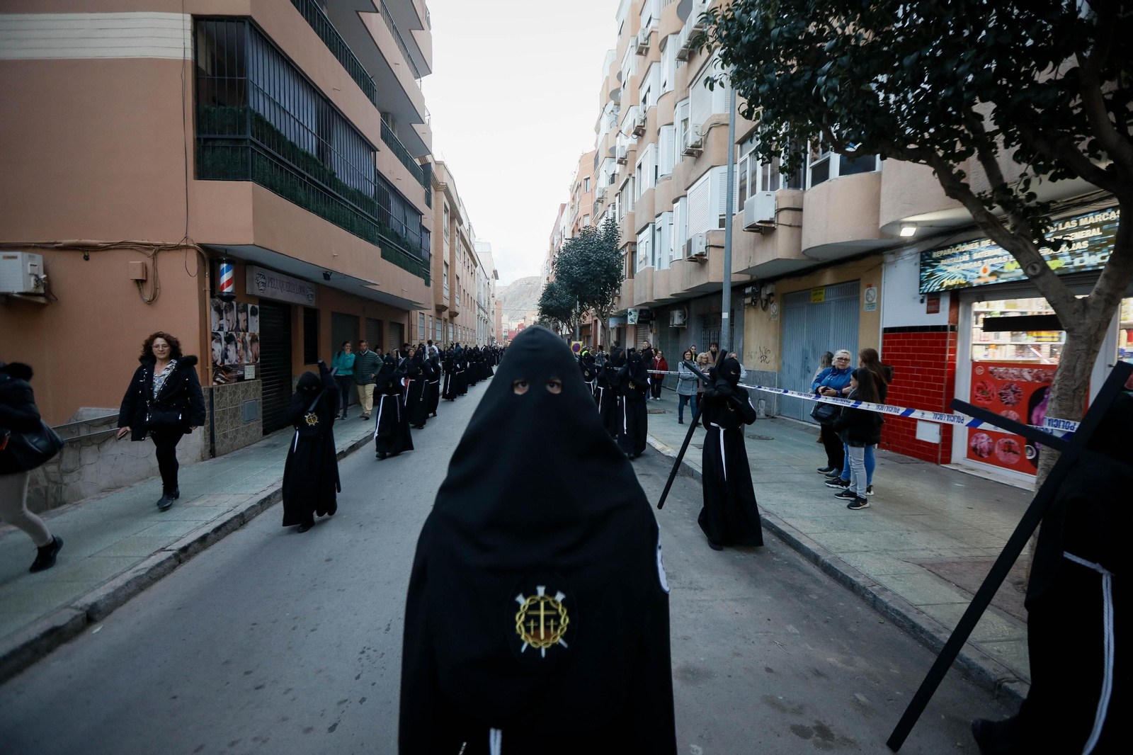 La procesión del Calvario, en imágenes