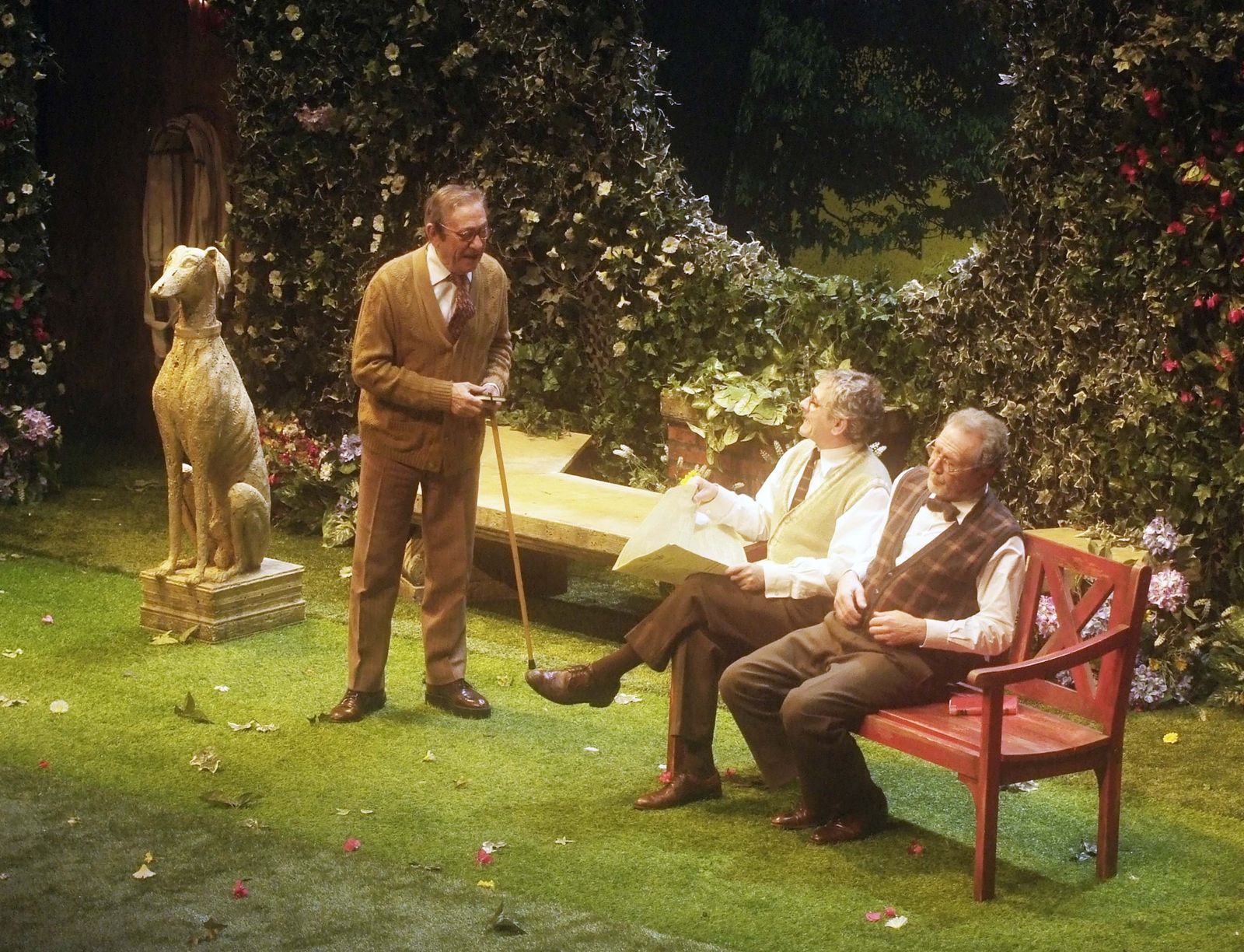 Luis Varela, Iñaki Miramón y Juan Gea en 'Héroes'.