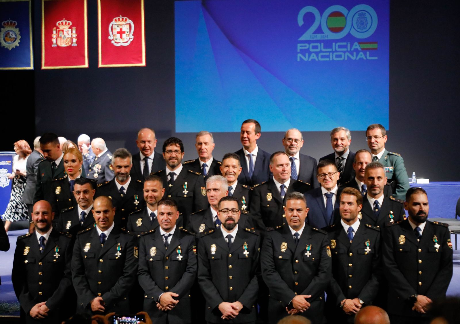 Patrón de la Policía Nacional en Almería