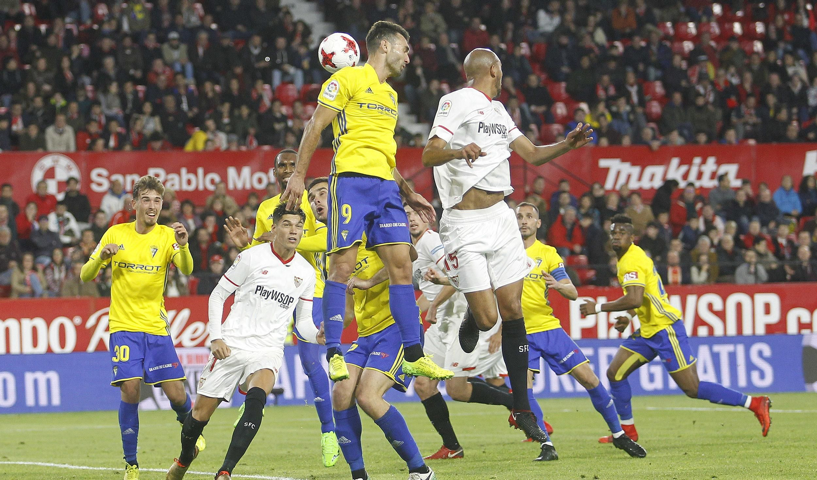 Las imágenes del Sevilla-Cádiz