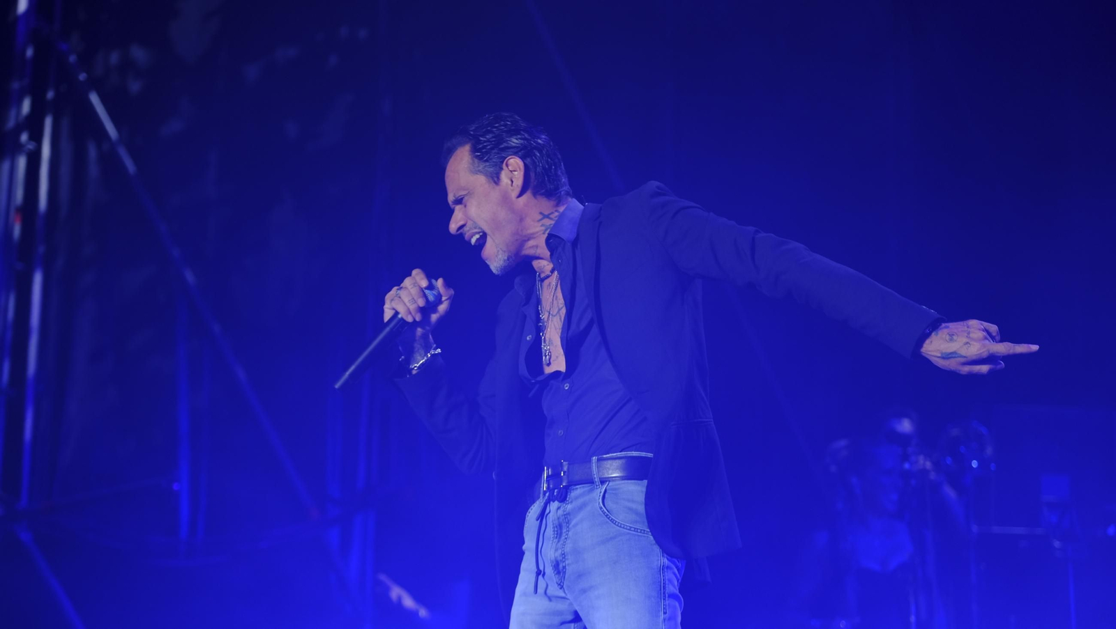 Concierto de Marc Anthony en Roquetas, en imágenes