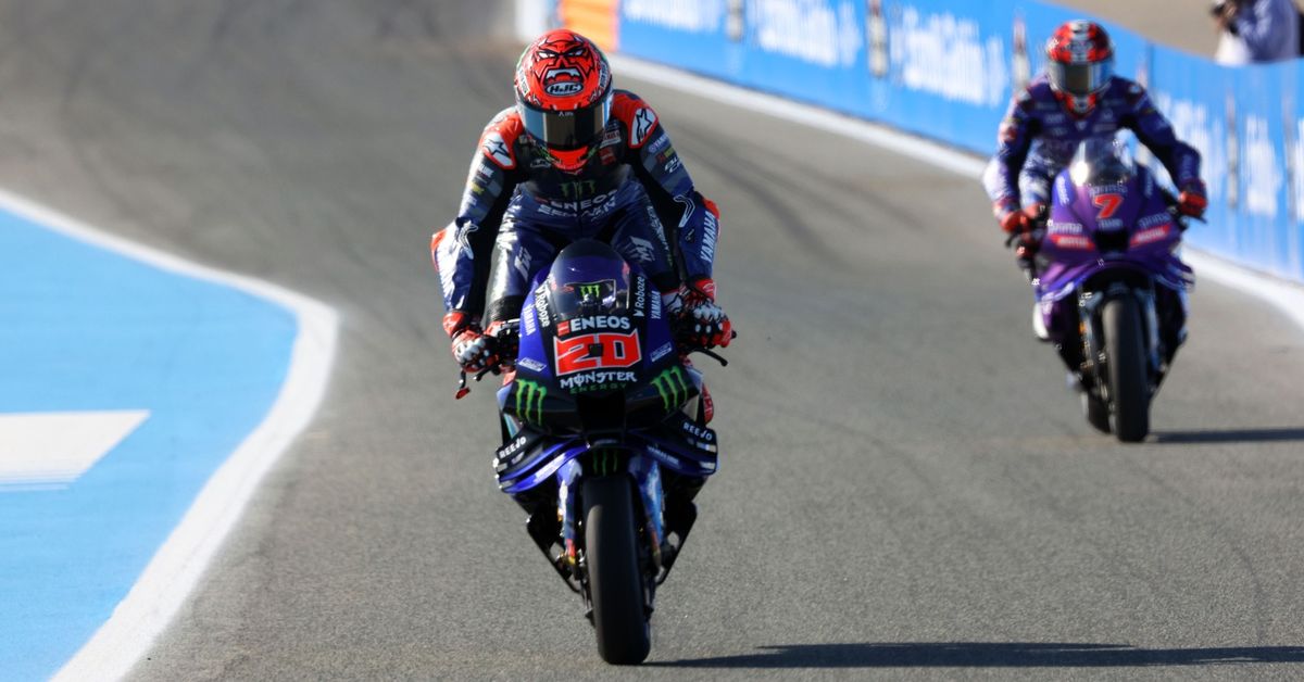 Quartararo arrebata la pole a Marc Márquez en Jerez