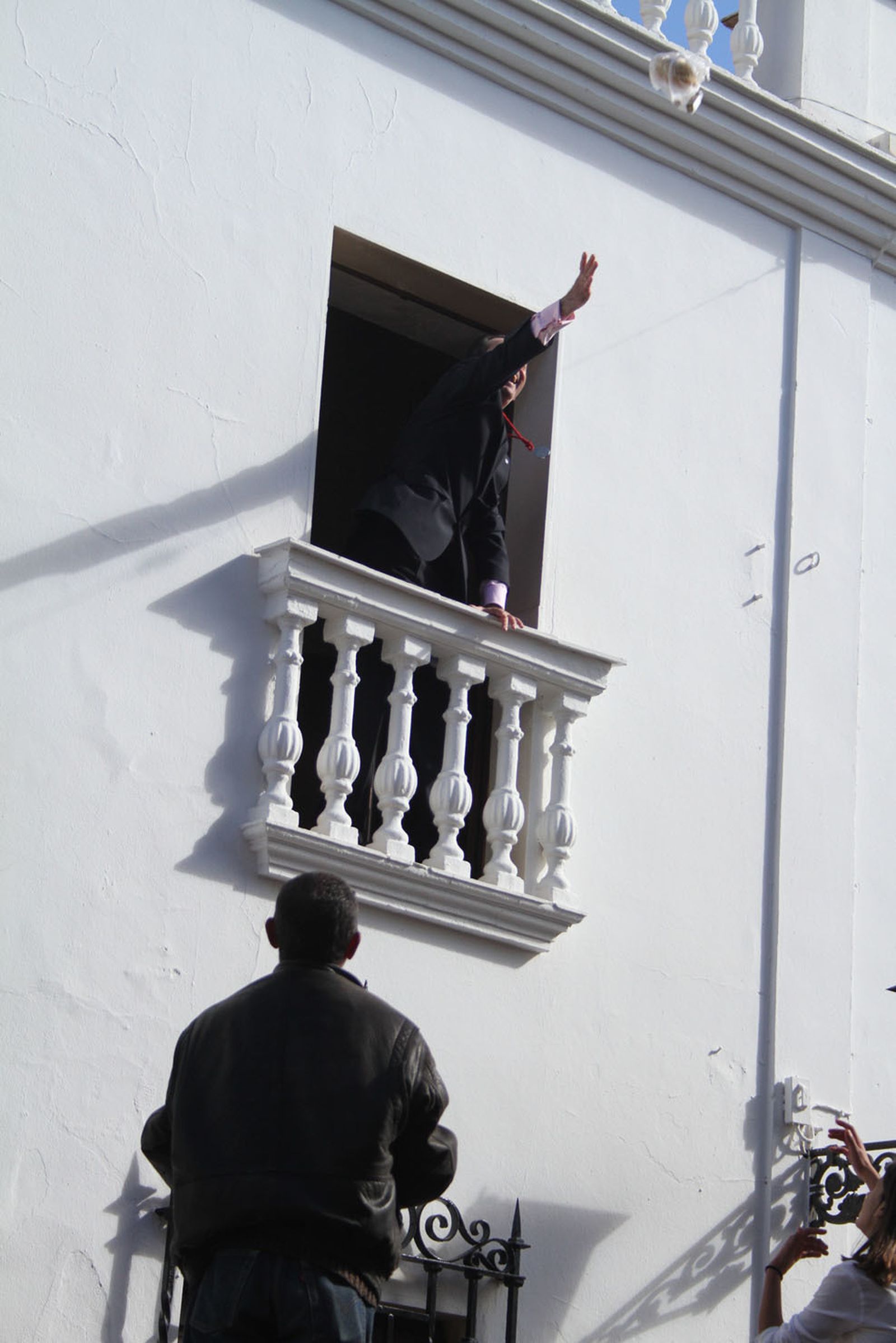 Imágenes de las tiradas en honor a San Antonio Abad en Trigueros