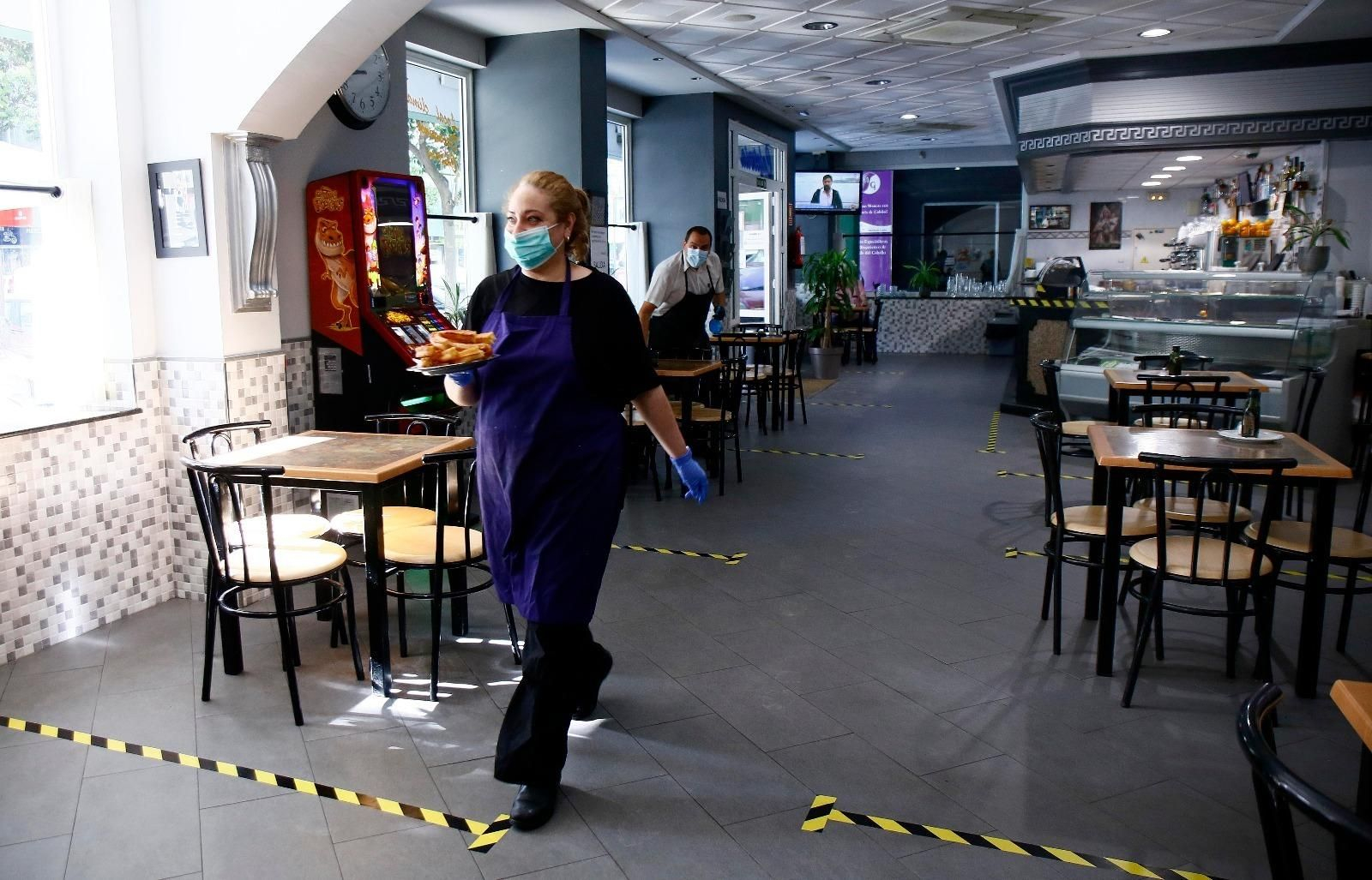 Las fotos del inicio de la fase 2 en Málaga