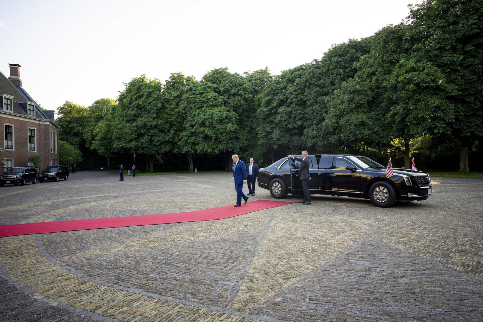 Las fotos de la cena inaugural de la cumbre de la OTAN en La Haya