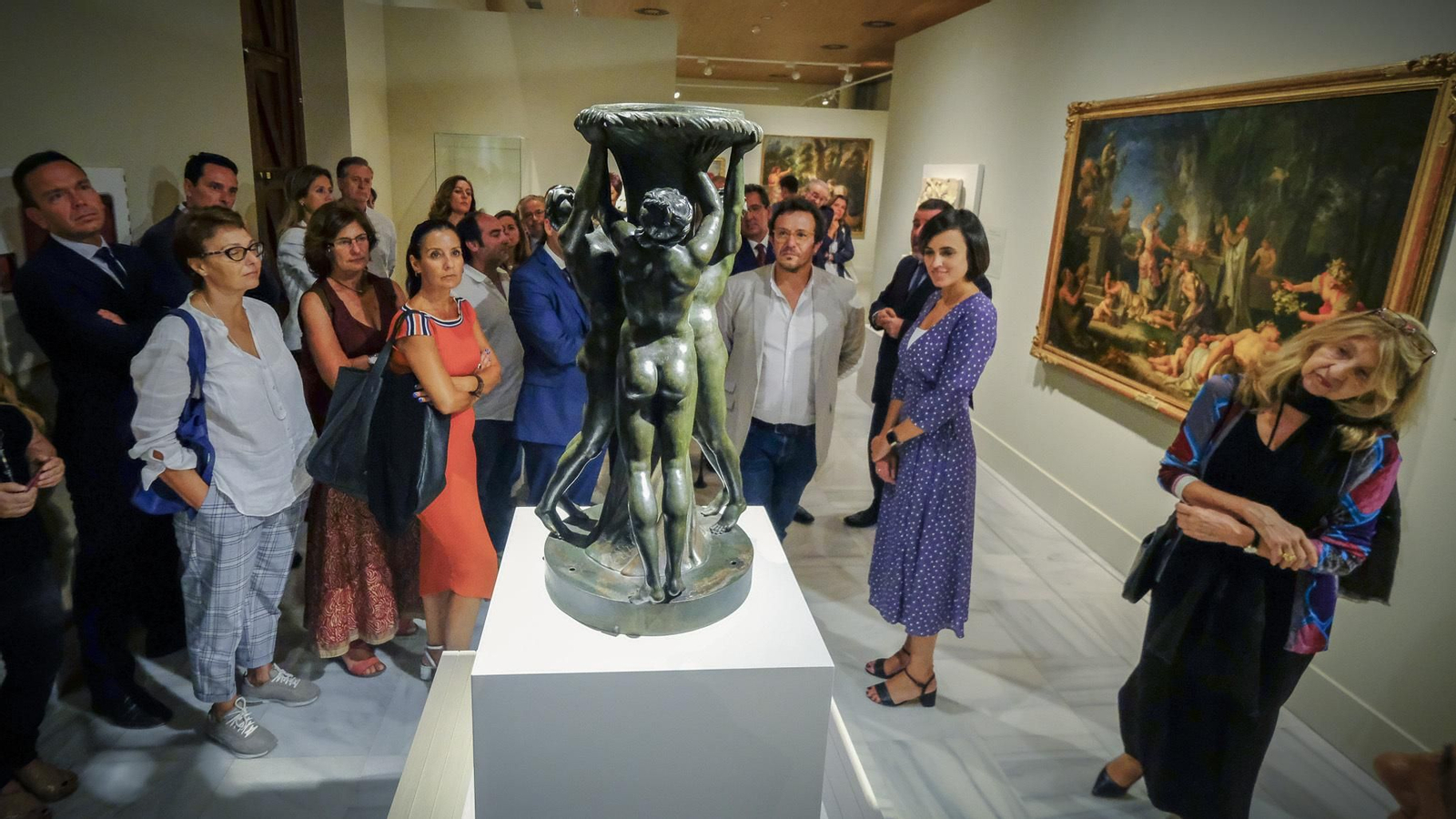 La Casa de Iberoamérica acoge la muestra 'Arte y mito. Los dioses del Prado'.