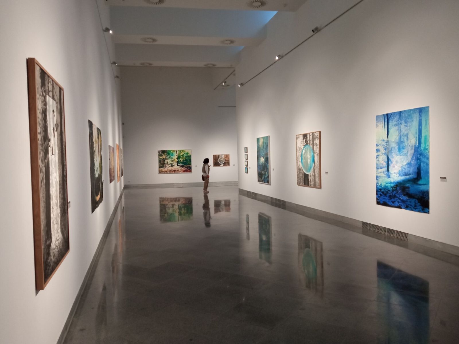 Perspectiva parcial de la exposición.