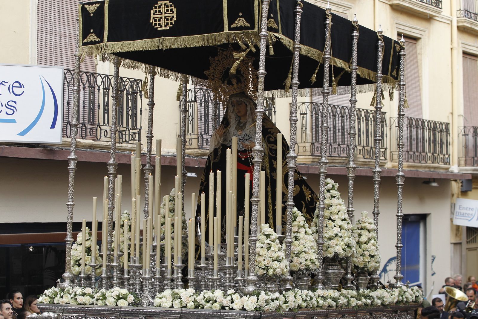 Imágenes de la Procesión del Entierro, Viernes Santo. Semana Santa Almería 2019