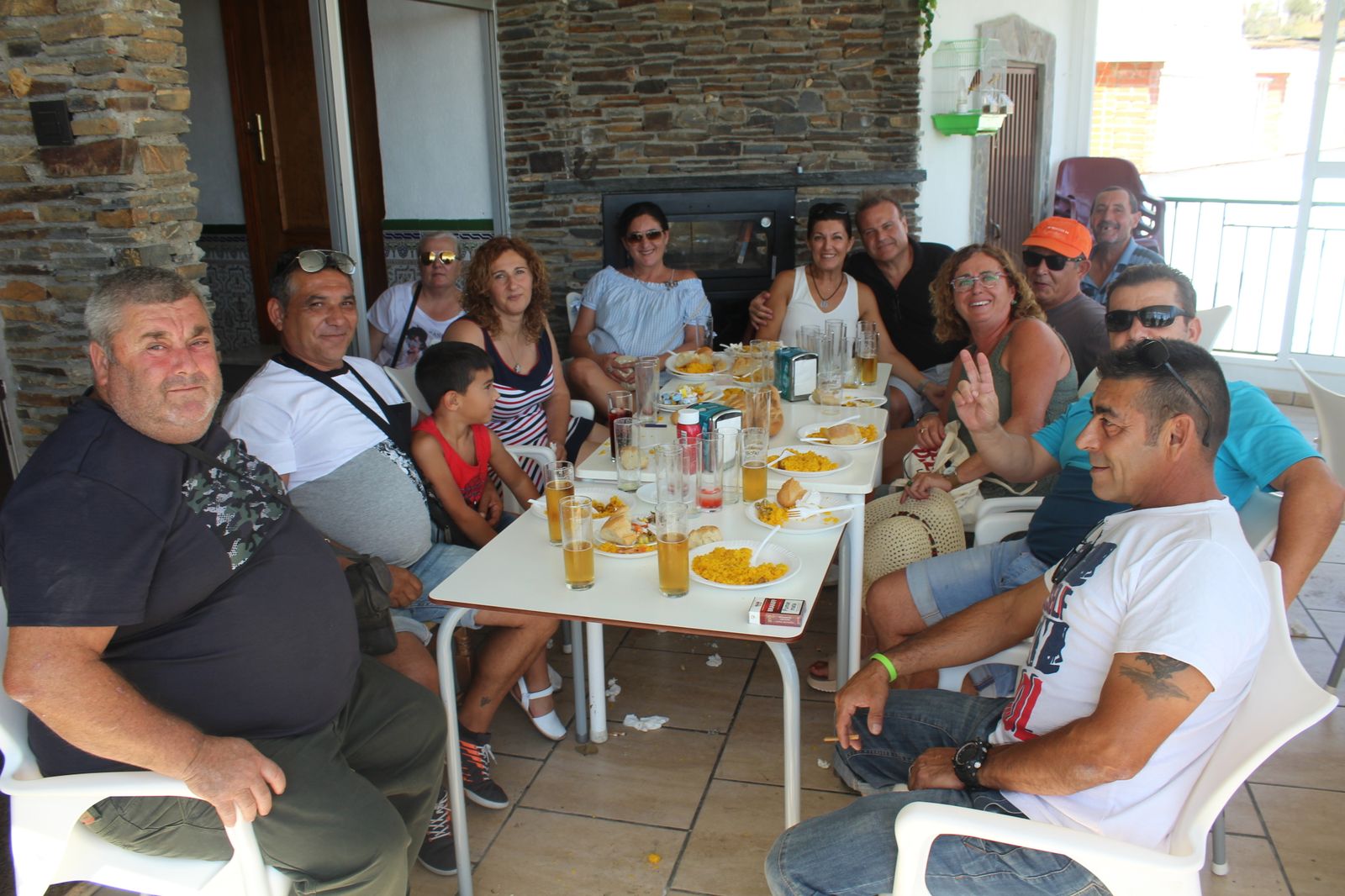 Fotogalería de la paella gigante de Velefique