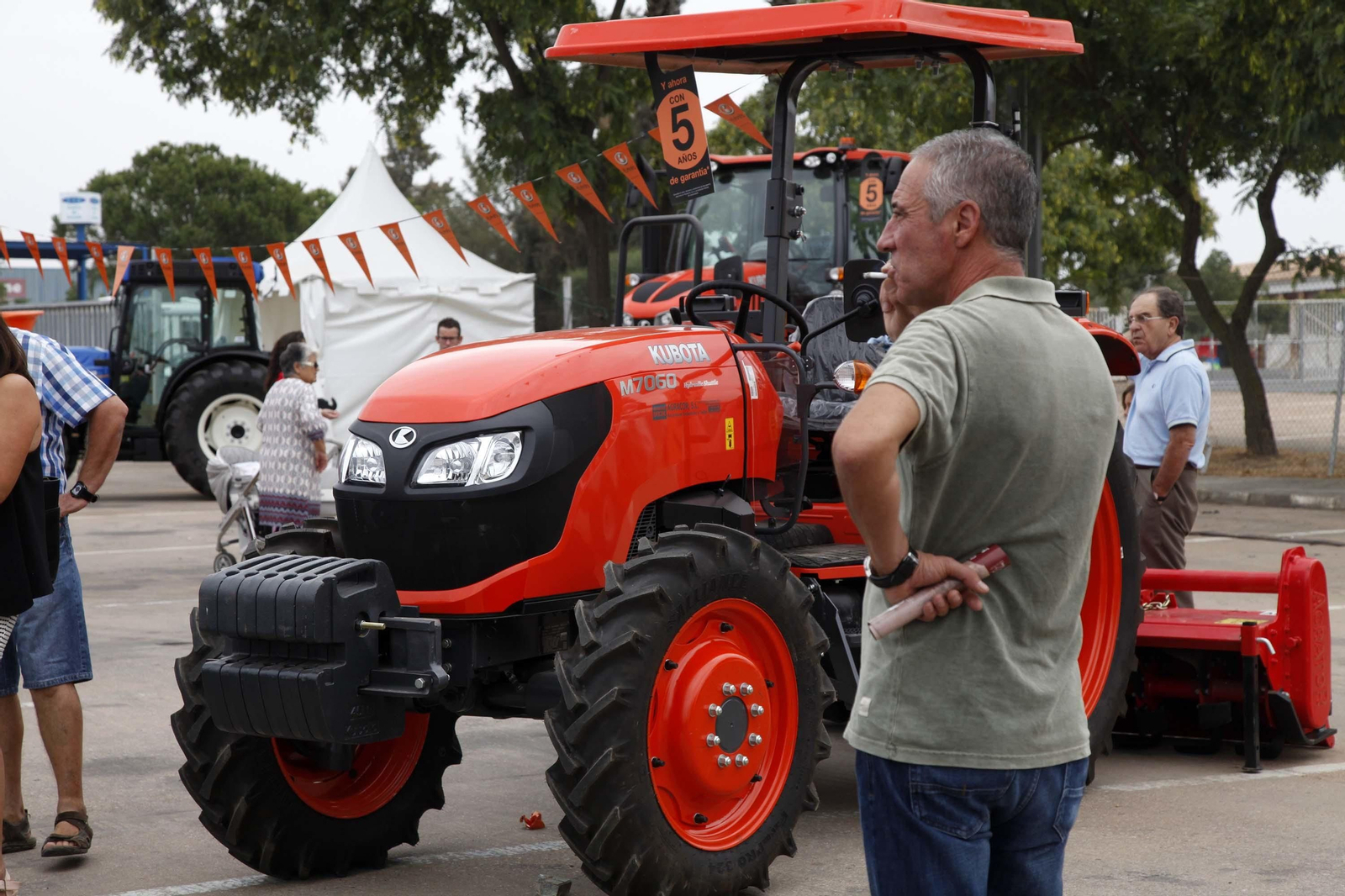 La inauguración de la Feria de Octubre de Cartaya