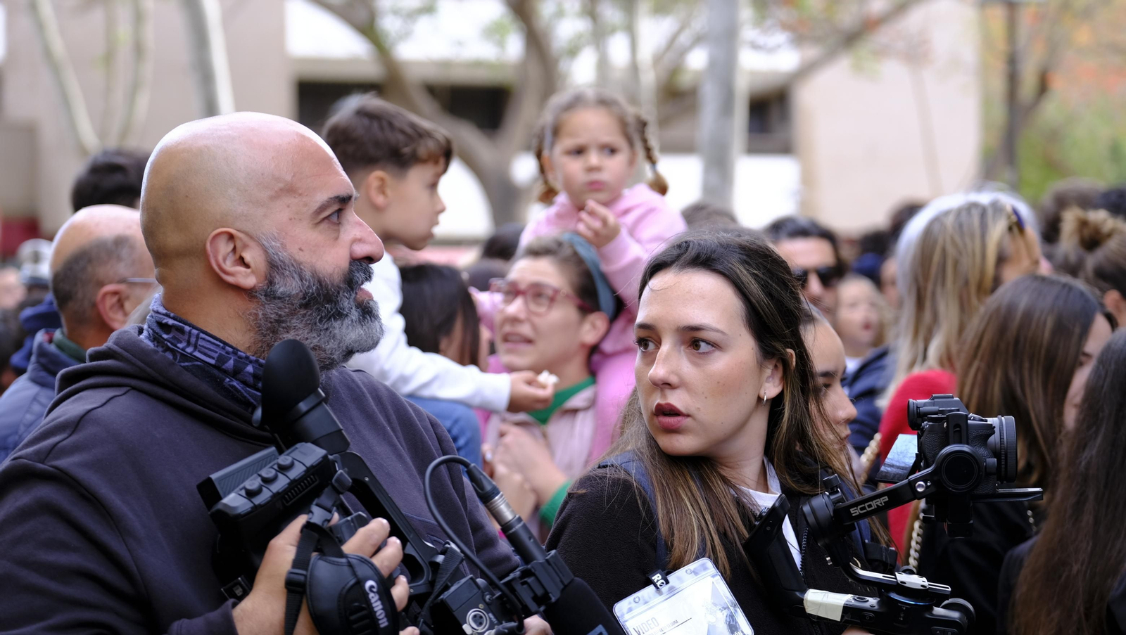 Pasión vuelve a su Iglesia de Santa Teresa azotada por la lluvia