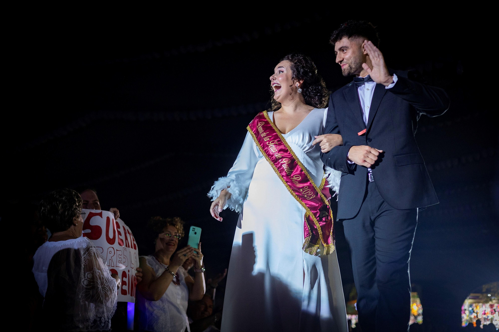 Feria de Puerto Real 2023: Las imágenes de la gala de coronación y el alumbrado