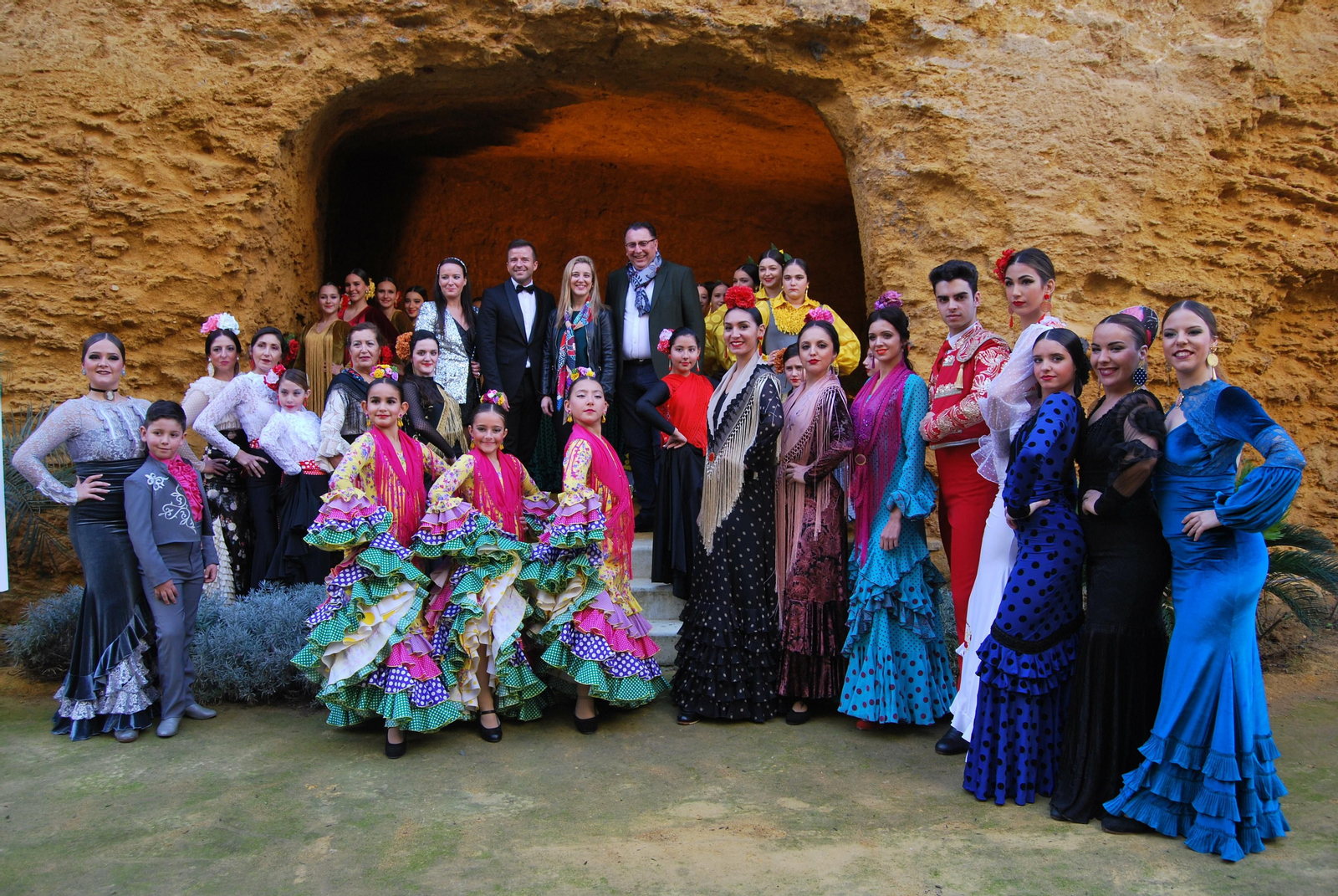 Presentación del Salón Nacional de Danza y Moda Flamenca, en Alcalá de Guadaíra.