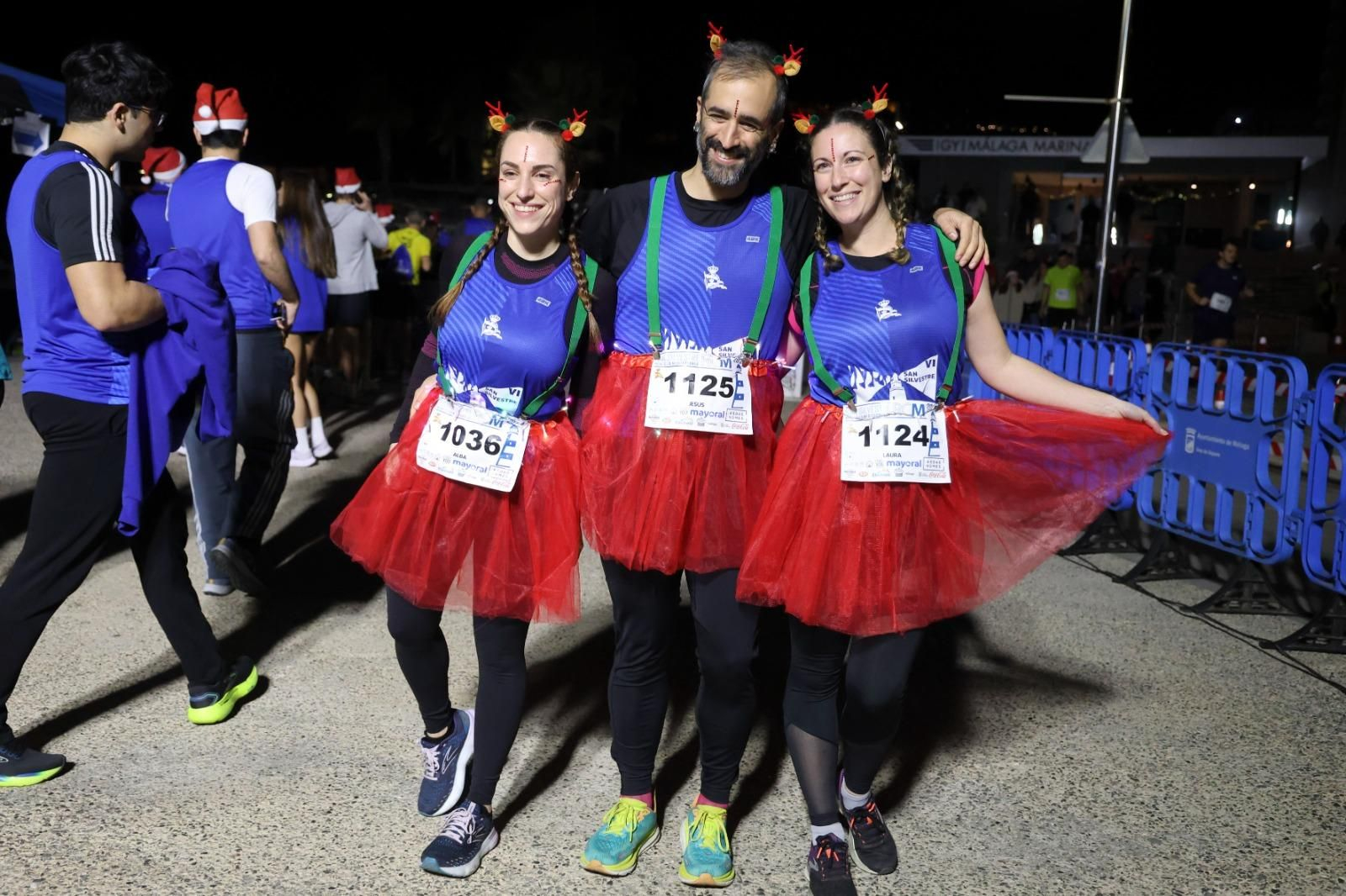 Las fotos de la San Silvestre del Real Club Mediterráneo en Málaga