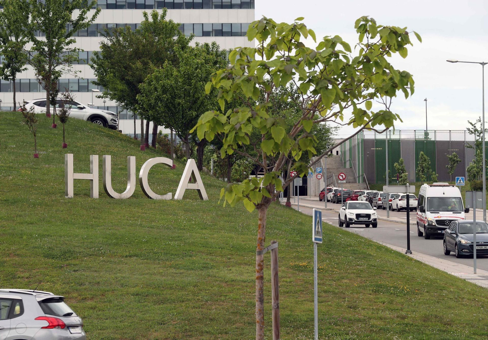 Exterior del hospital