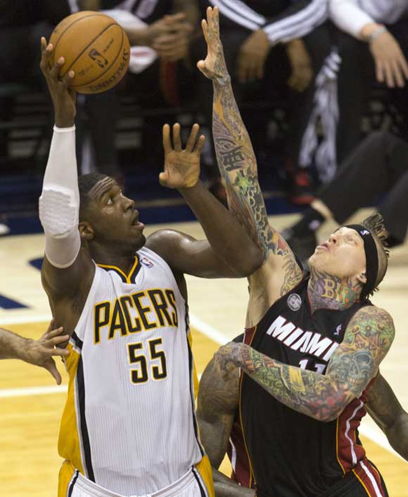 Los Pacers empatan la serie a los Heat de Miami