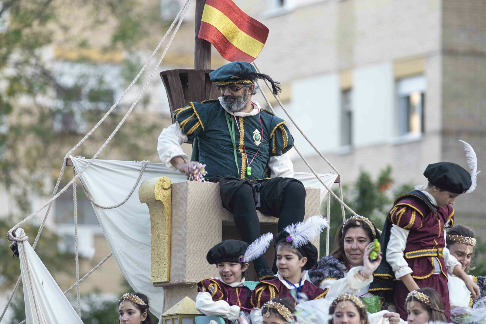 La Cabalgata de los Reyes Magos de Sevilla, en imágenes